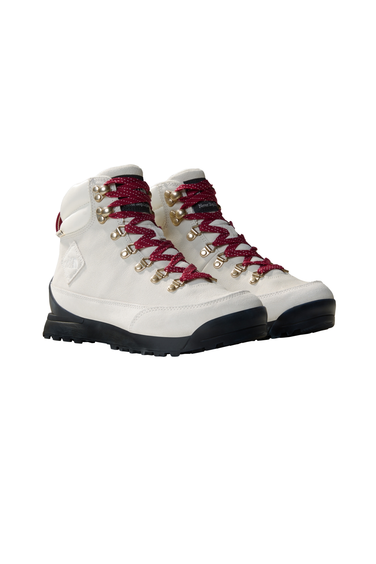 W Back-to-berkeley Iv Leather Wp Kadin Beyaz Bot Nf0a8a9erou1 - Görsel 3