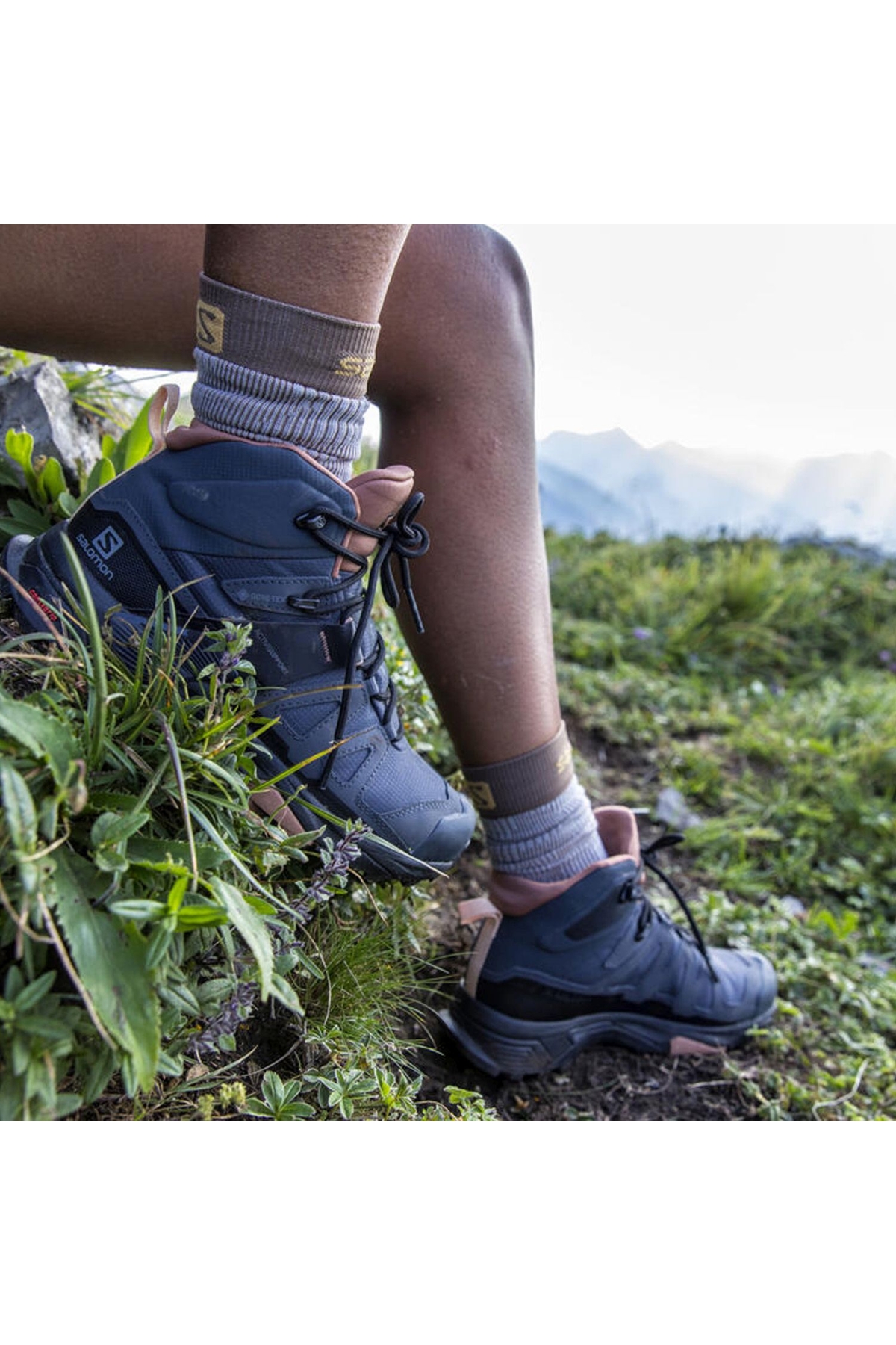 X Ultra 4 Mid Gtx W Kadin Gri Outdoor Ayakkabı L41295600 - Görsel 7