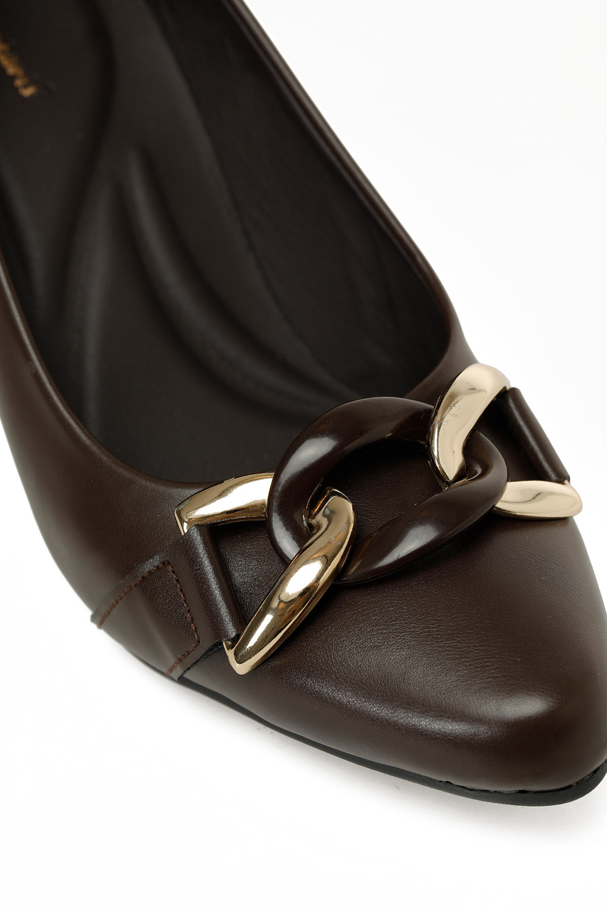 Polaris 326031.Z 5PR Kahverengi Kadın Topuklu Ayakkabı - Görsel 8