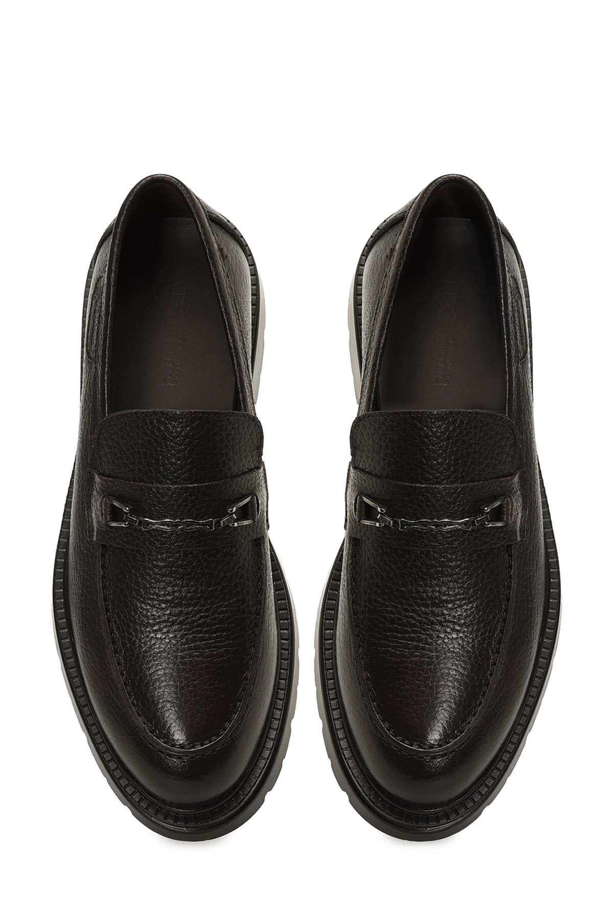 Garamond ALTUN 5PR Kahverengi Erkek Makosen - Görsel 6