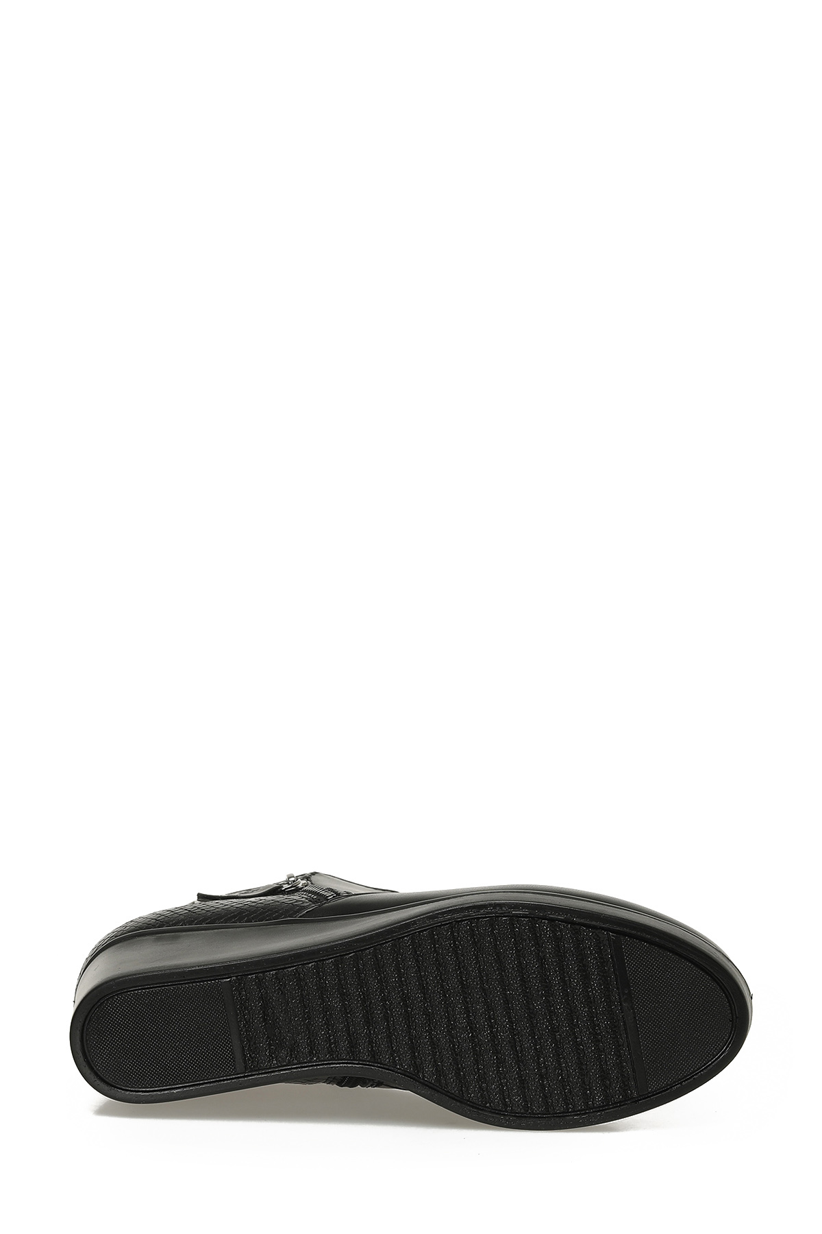 Polaris 163050.Z5PR Siyah Kadın Dolgu Topuk Bot - Görsel 7