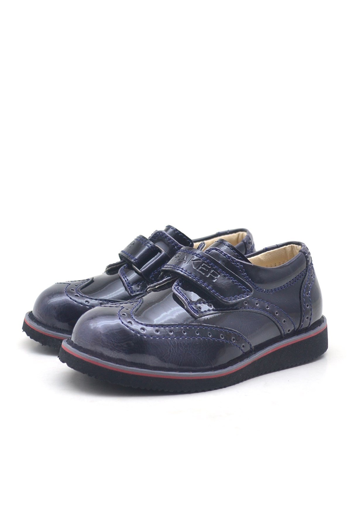 Lacivet Rugan Cırt Cırtlı Günlük Erkek Bebek Ayakkabı - Görsel 4