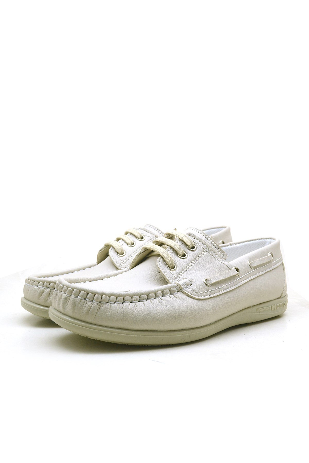 Feniks Bej Bağcıklı Günlük Erkek Genç Ayakkabı - Görsel 4