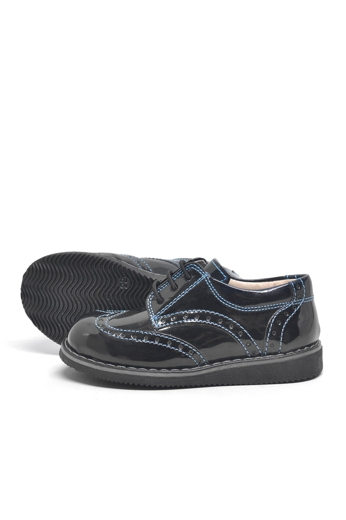 Hidra Siyah Rugan Erkek Klasik Bebek Ayakkabı - Görsel 5