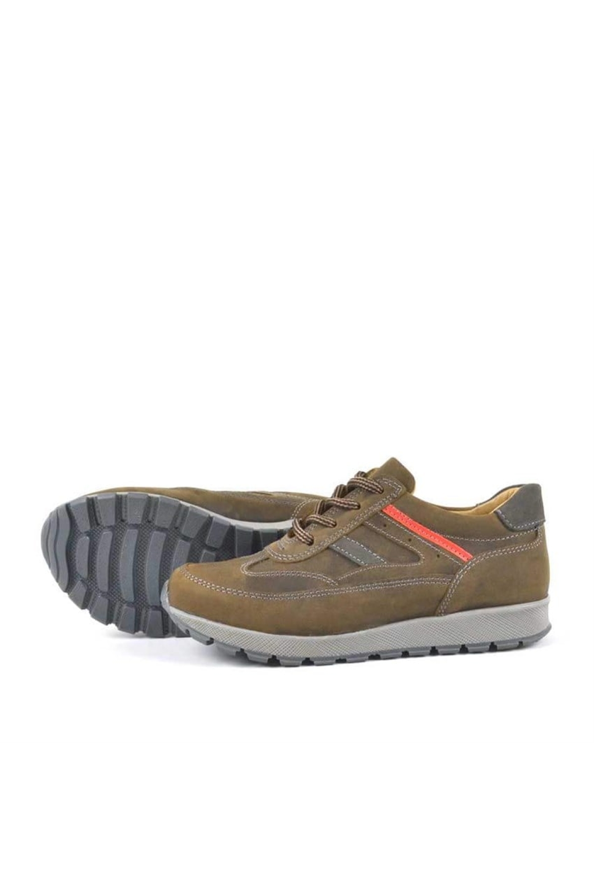 Hakiki Deri Kum Bağcıklı Erkek Çocuk Spor Okul Ayakkabı - Görsel 5