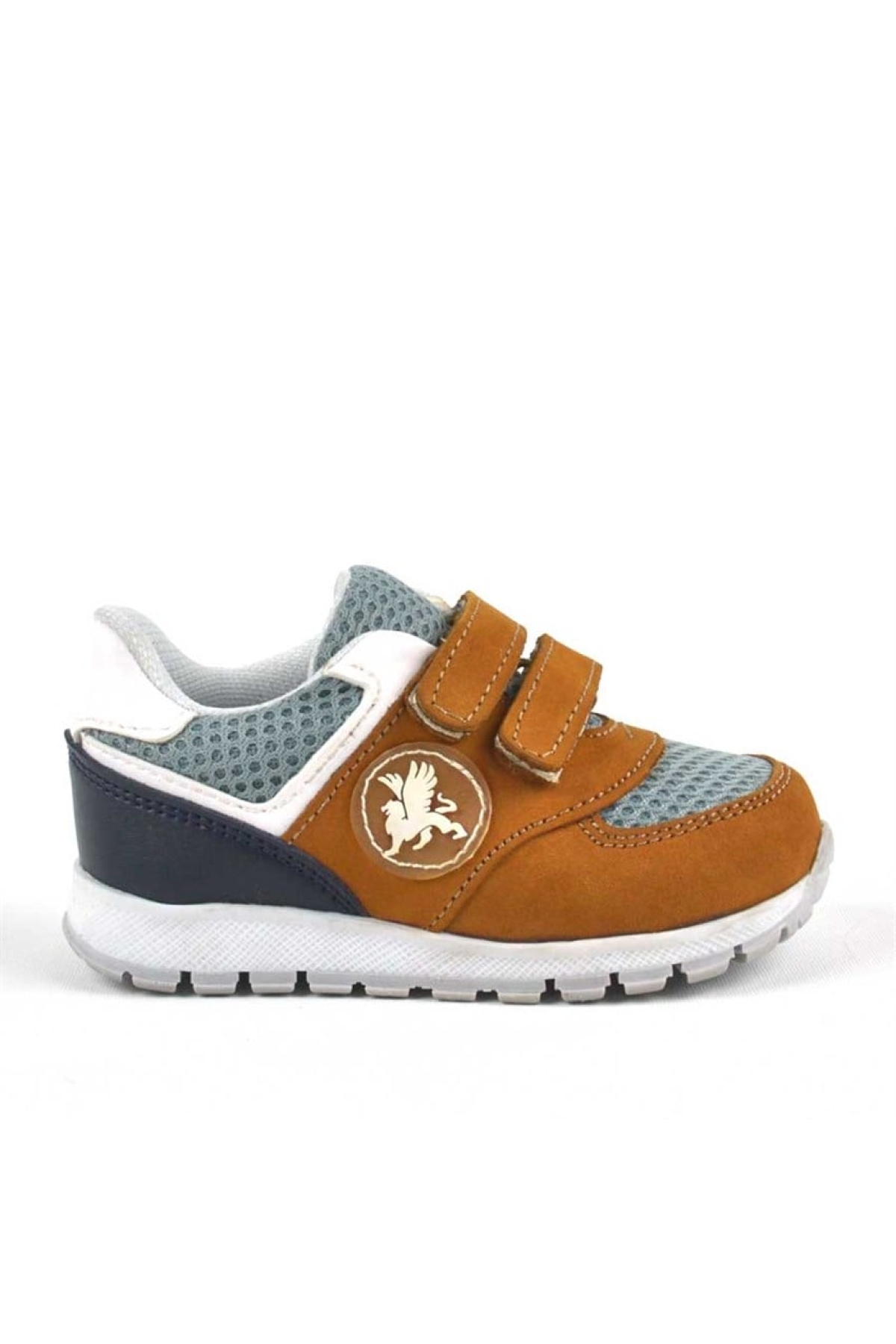 Hakiki Deri Taba Cırtlı Erkek Bebek Spor Ayakkabı - Görsel 3