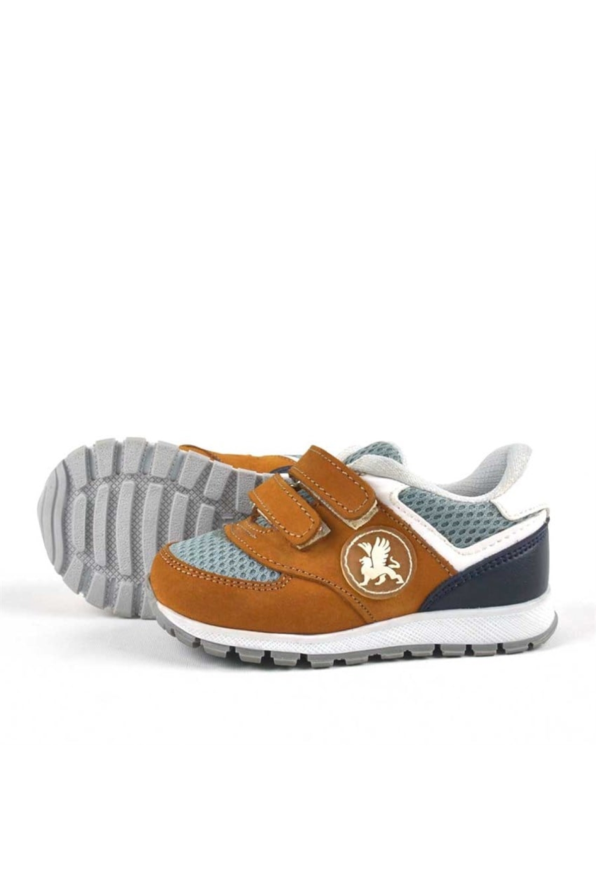 Hakiki Deri Taba Cırtlı Erkek Bebek Spor Ayakkabı - Görsel 5