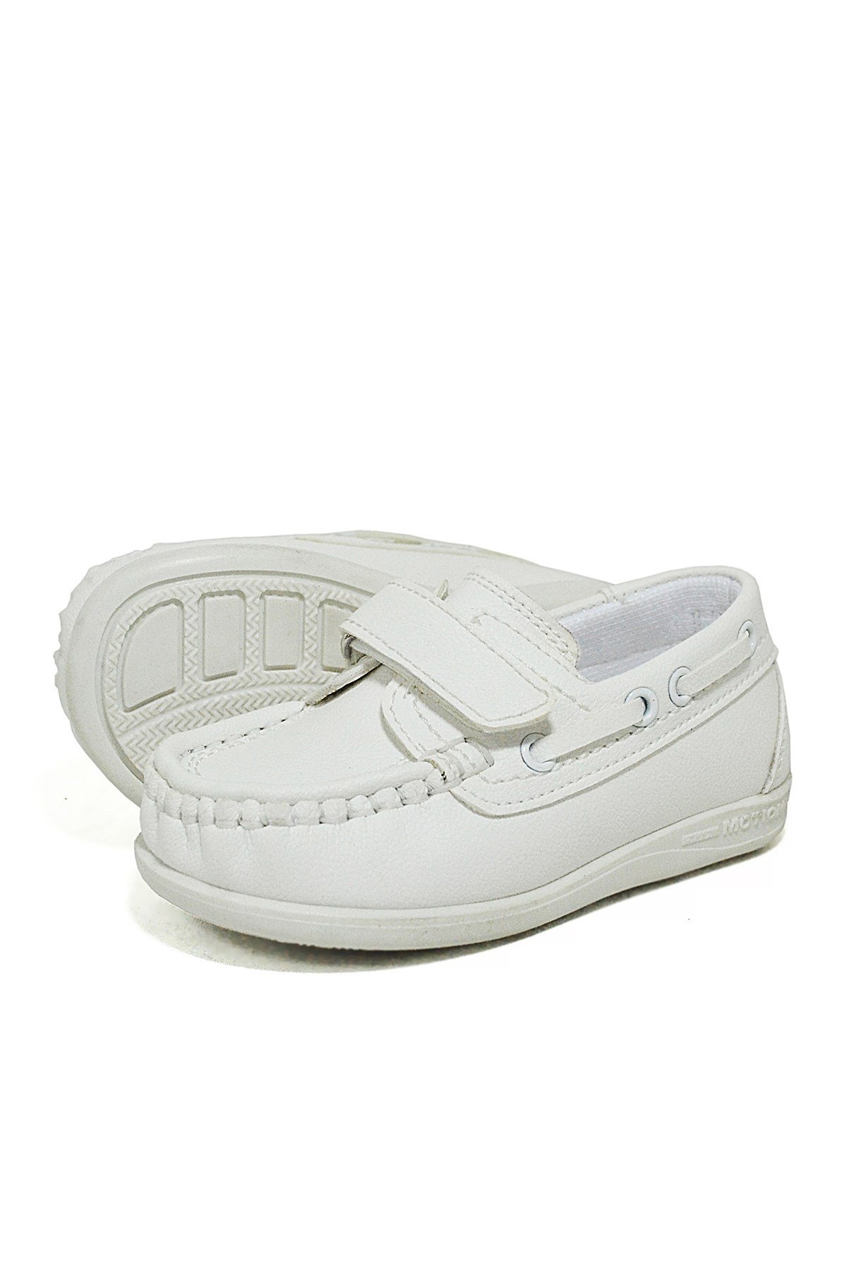 Feniks Beyaz Cırtlı Günlük Yazlık Erkek Bebek Ayakkabı - Görsel 5