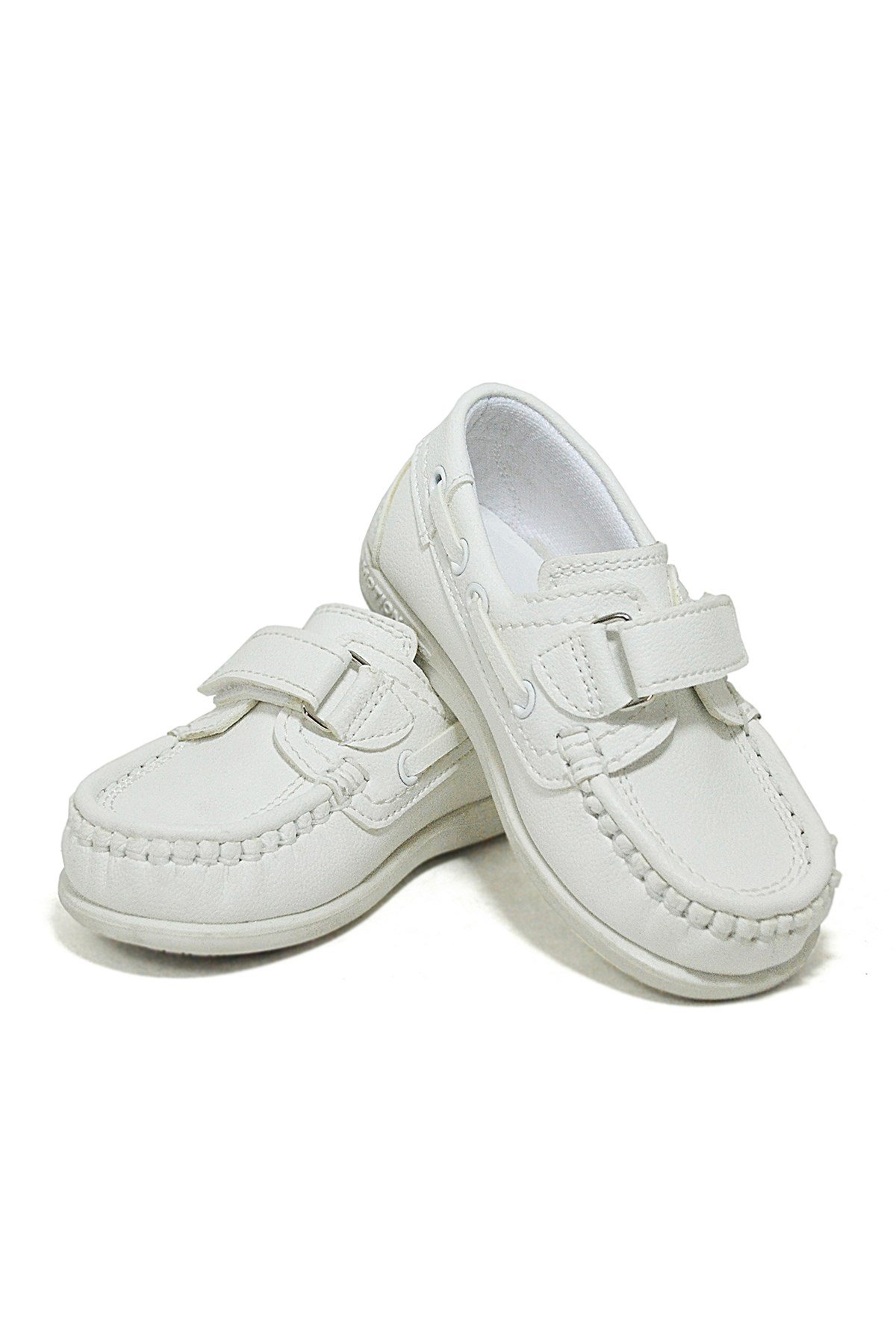 Feniks Beyaz Cırtlı Günlük Yazlık Erkek Bebek Ayakkabı - Görsel 6