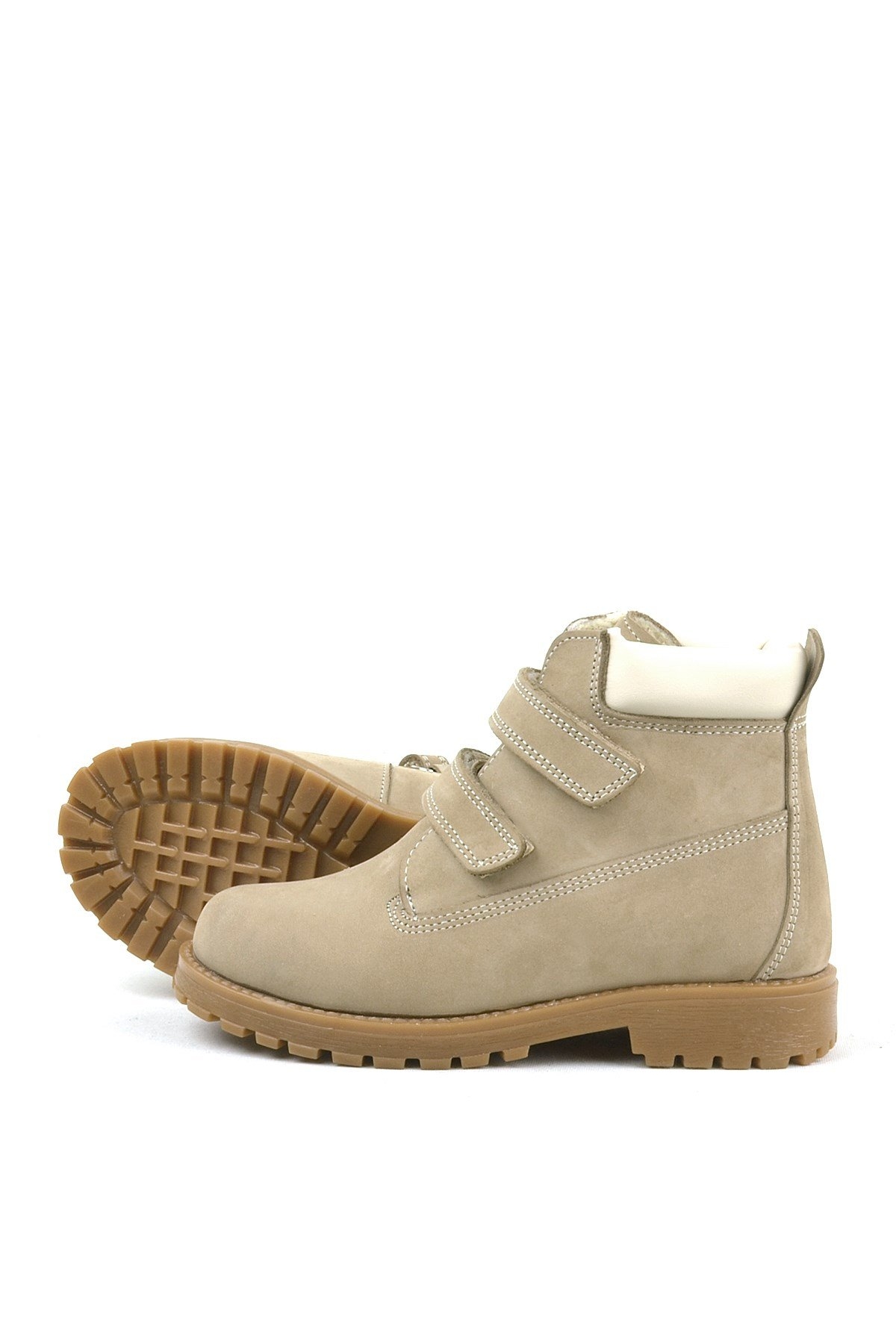 Neson Hakiki Deri Vizon Cırtlı Çocuk Bot - Görsel 7