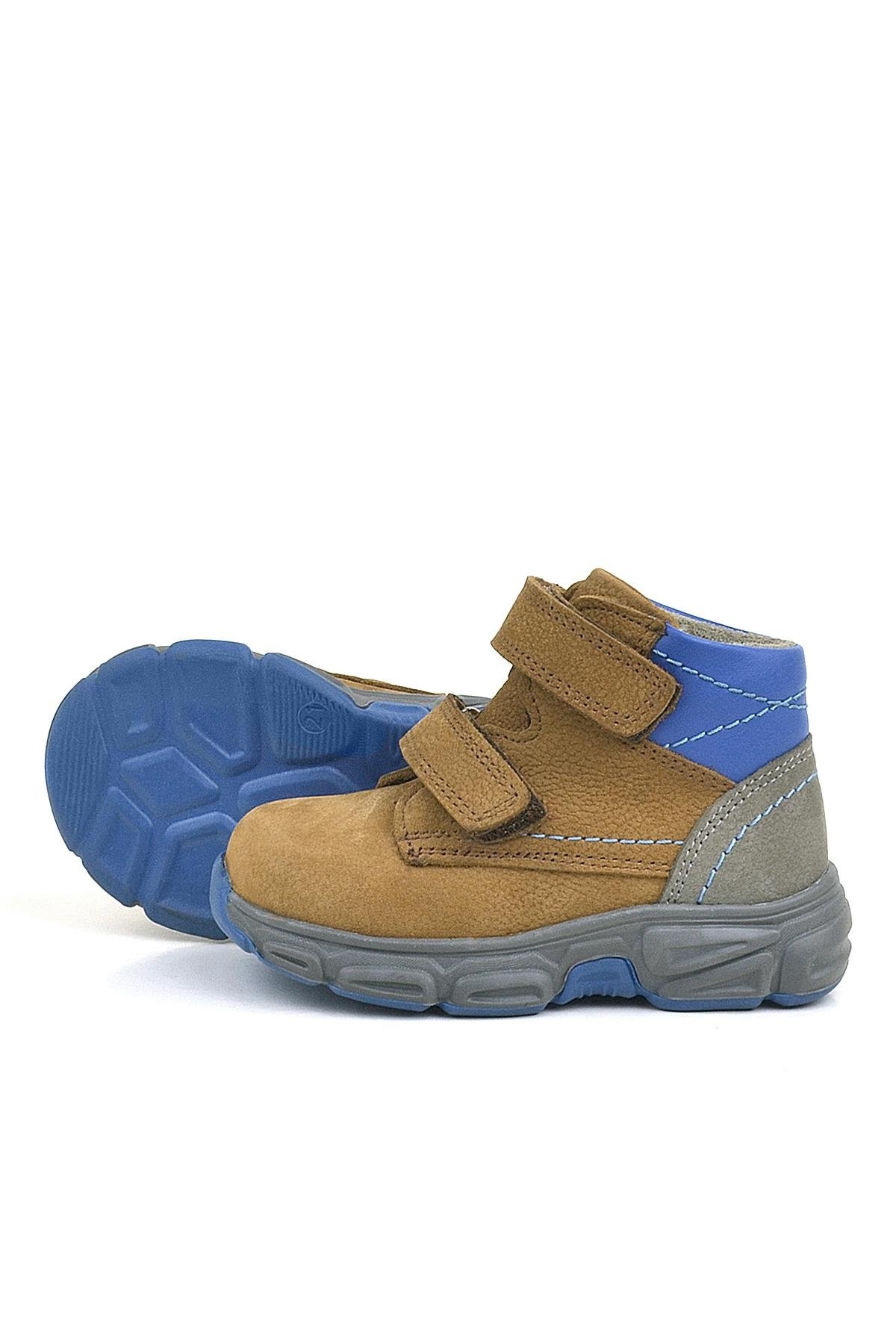 Hakiki Deri Taba Nubuk Bebek Spor Bot Ayakkabı - Görsel 6