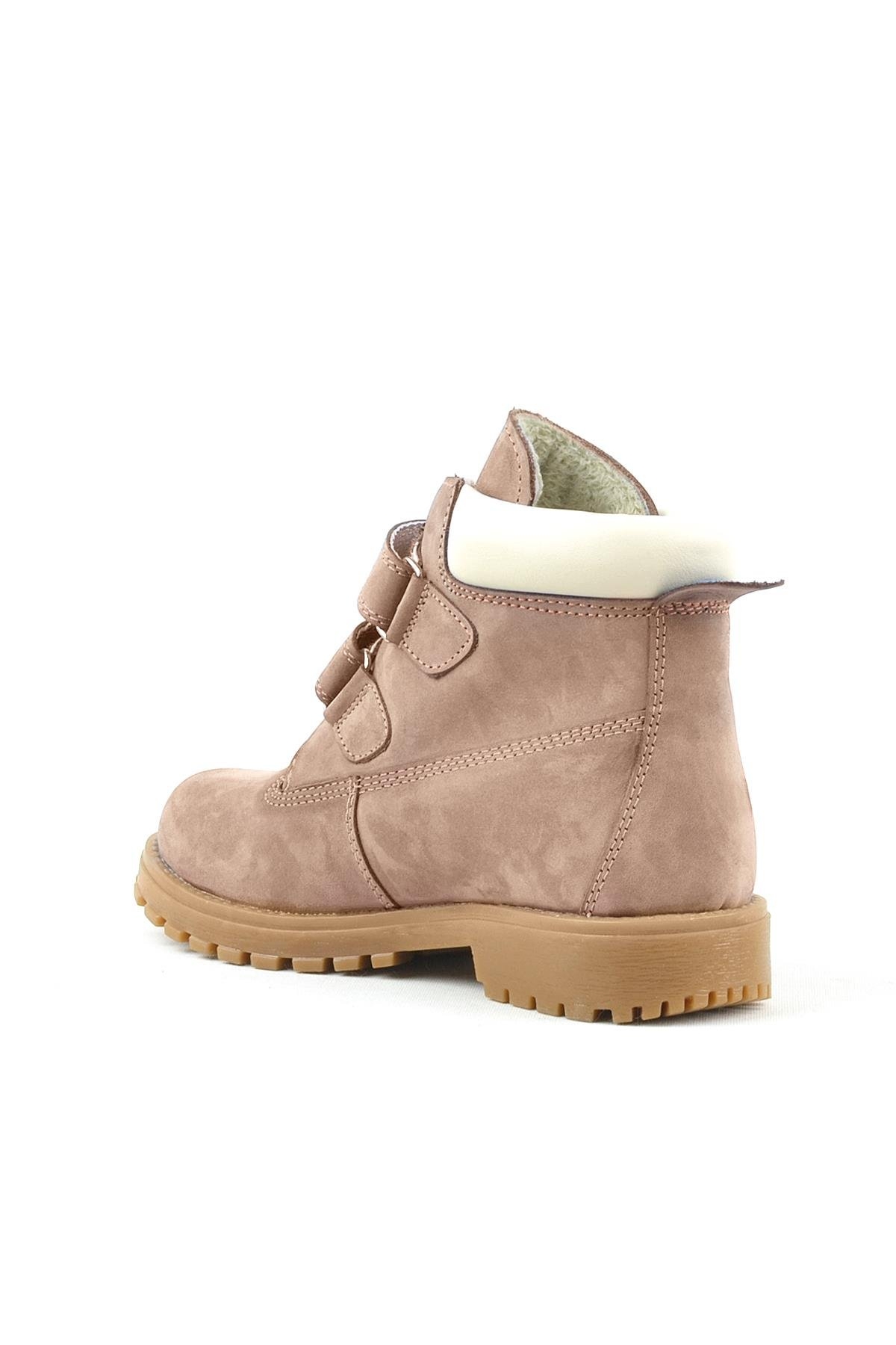 Neson Hakiki Deri Pudra Ten Cırtlı Kız Çocuk Bot - Görsel 4