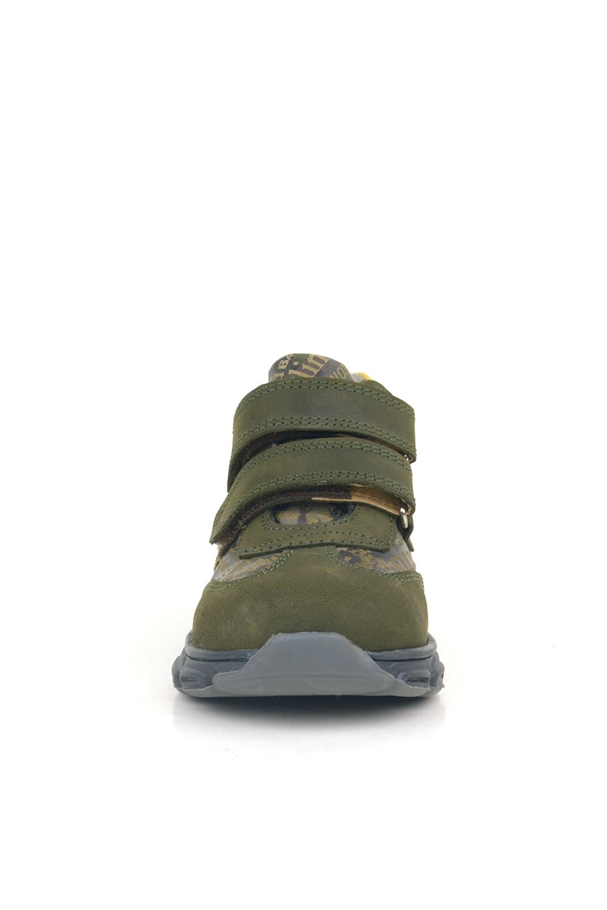 Hakiki Deri Haki Sarı Bebek Spor Bot Ayakkabı - Görsel 4