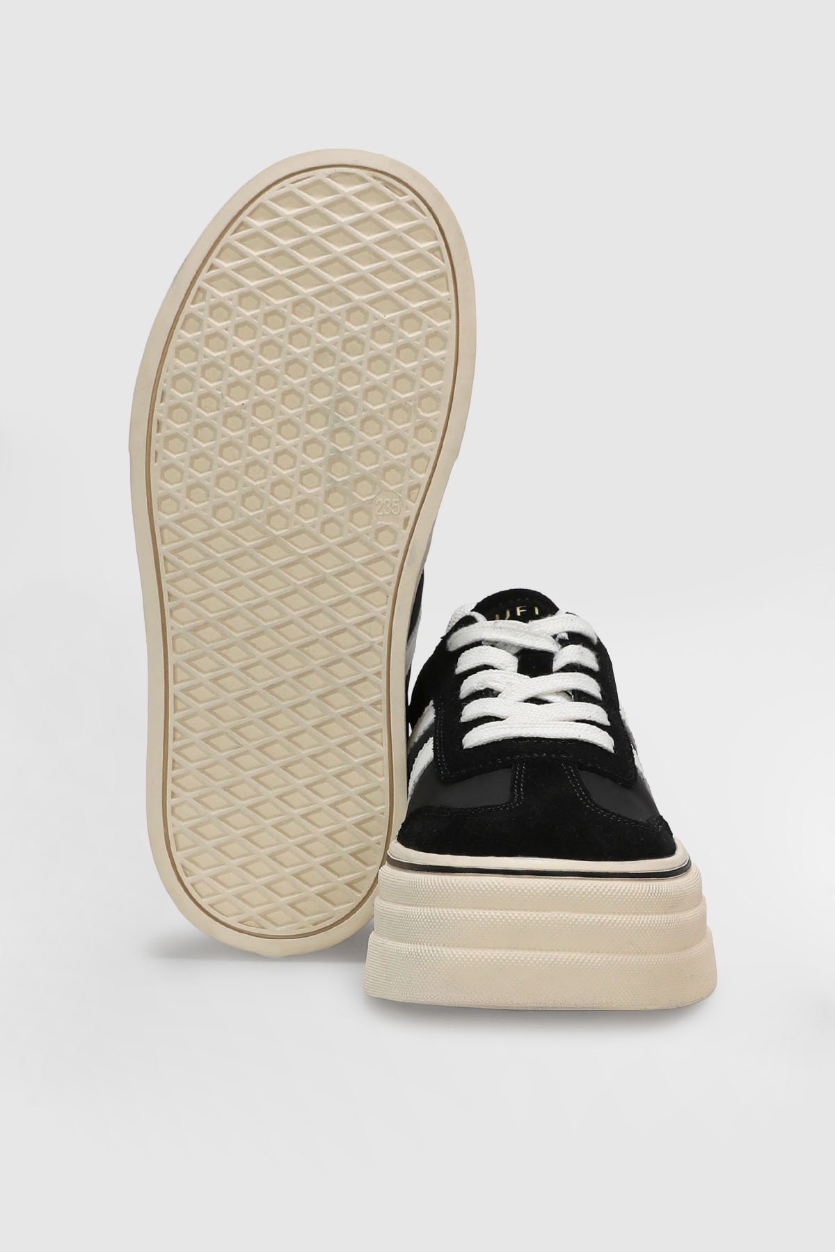 Kadın Angela Sneaker Ayakkabı 121230025 Siyah - Görsel 4