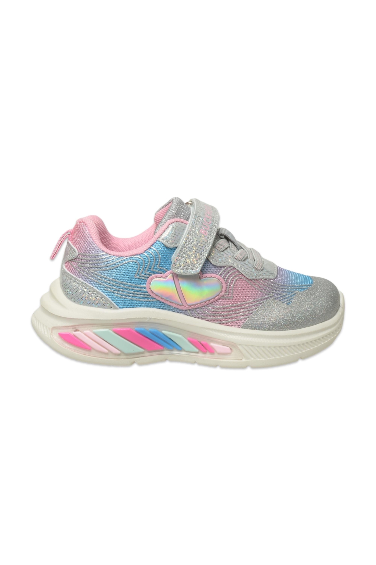Buck3042 Nina Günlük Gri Kız Çocuk Spor Ayakkabı - Görsel 3