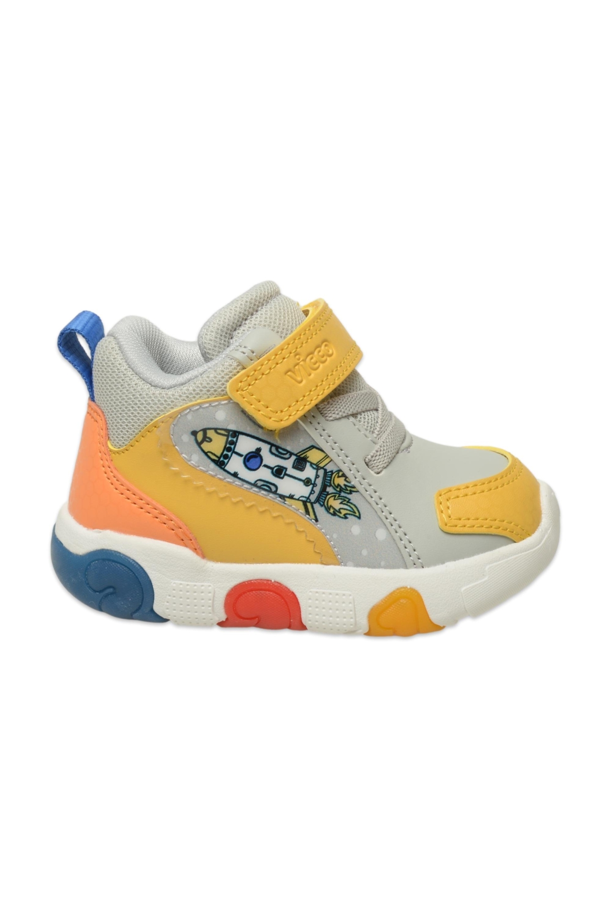 946.B25K.411 Rocky Bebe Işıklı Phylon Gri Erkek Çocuk Spor Ayakkabı - Görsel 3