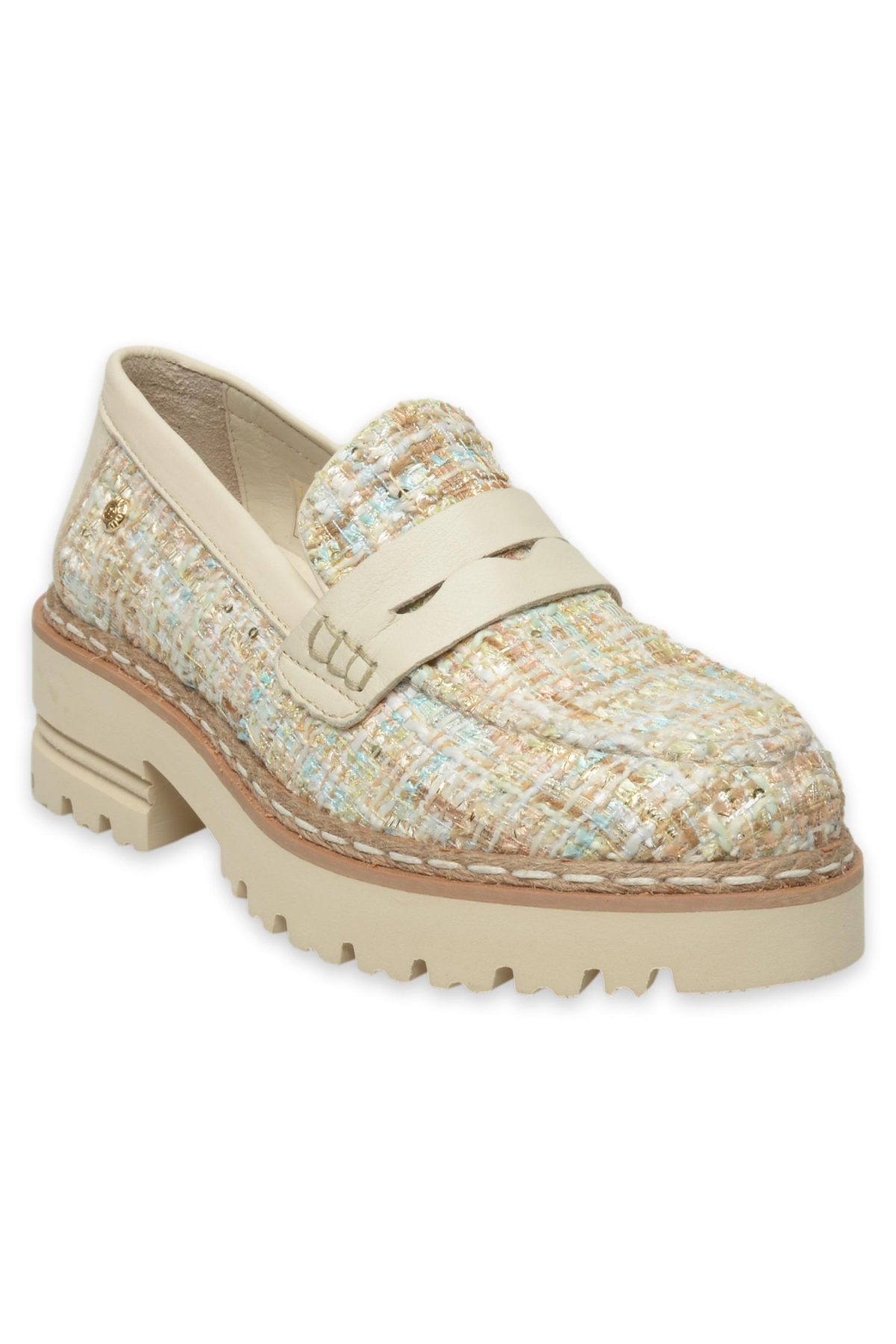 D25Ya-3655 Günlük Krem Kadın Ayakkabı - Görsel 2