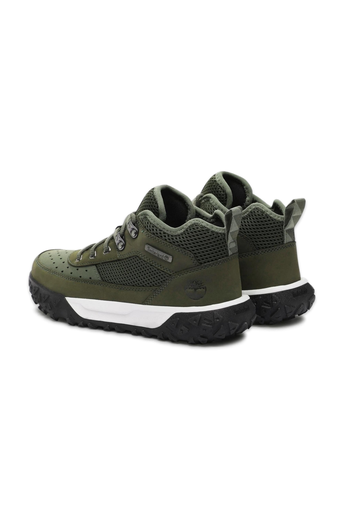 Tb0A67Rm Greenstride Motion 6 Mid Lace Up Sneaker Haki Unisex Ayakkabı - Görsel 5
