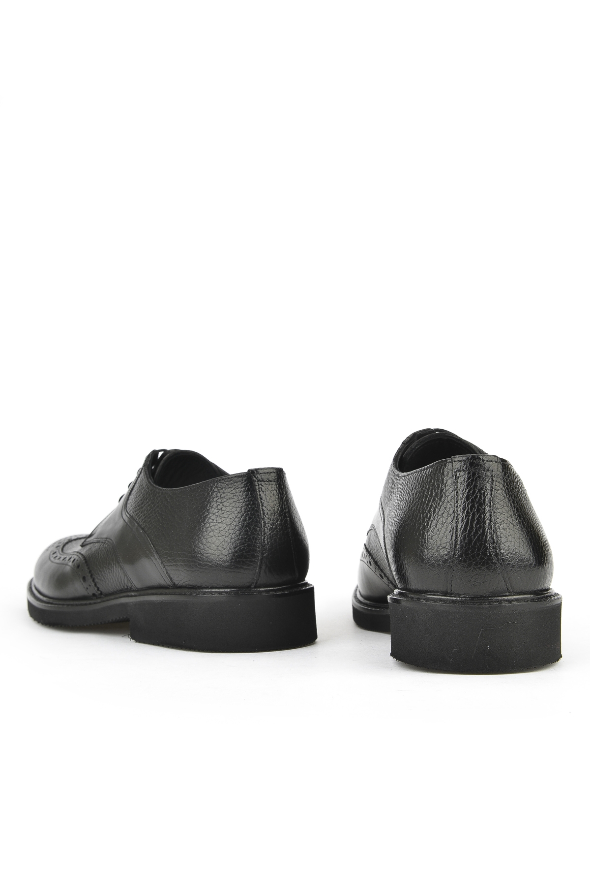 Erkek Hakiki Deri Ayakkabı 143145Z6252 Siyah - Görsel 4