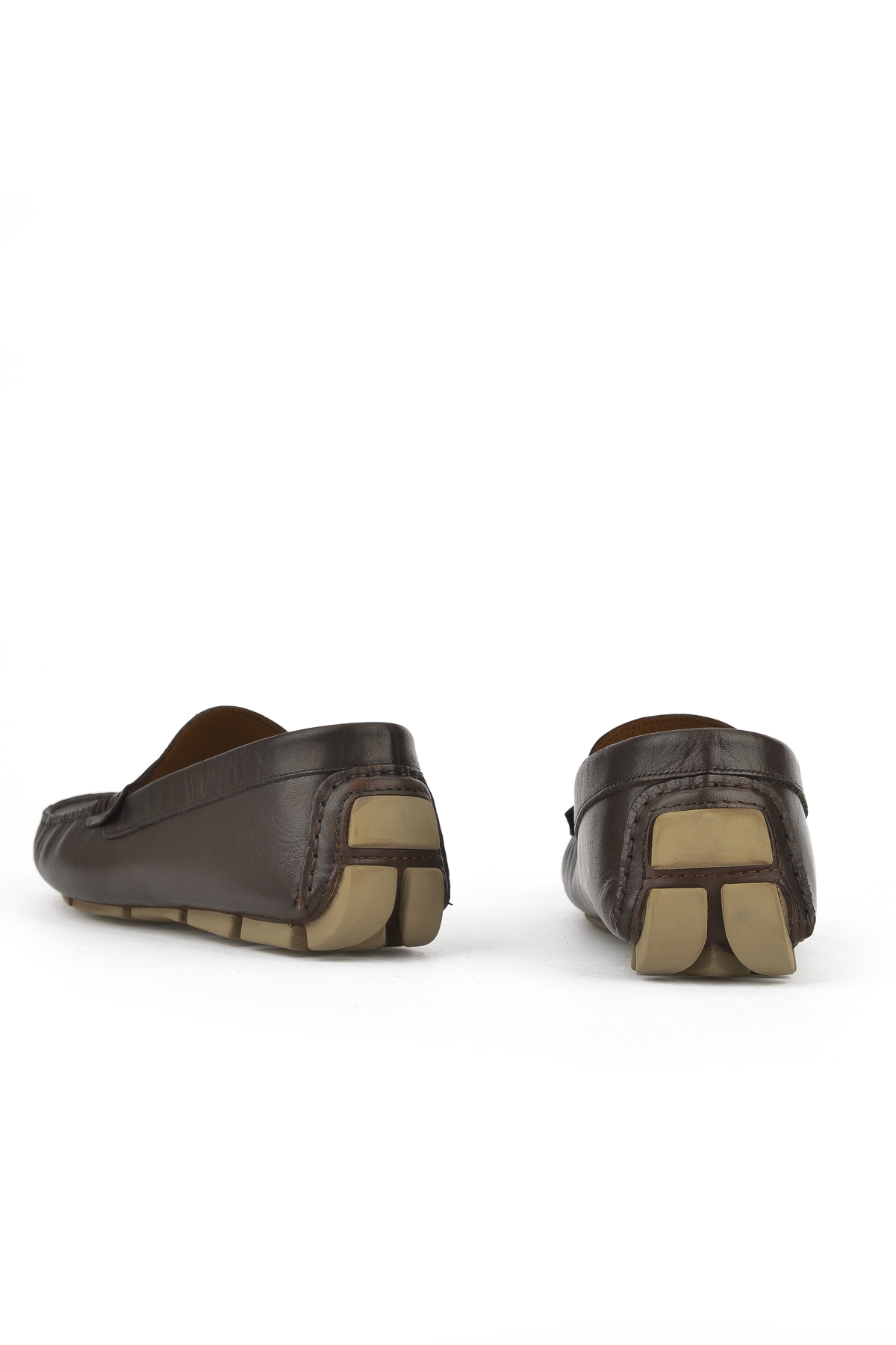 Erkek Hakiki Deri Ayakkabı 151986Z4289 Kahve - Görsel 4