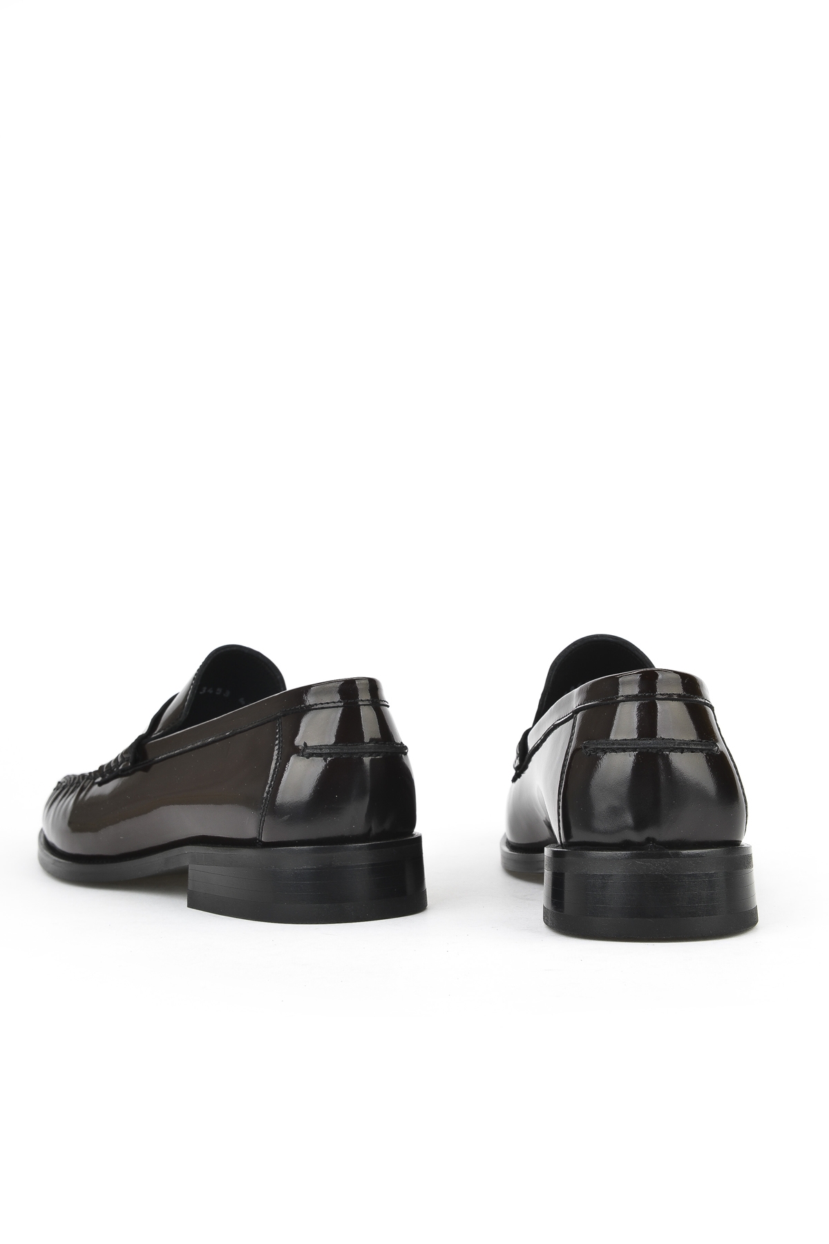 Erkek Hakiki Deri Ayakkabı 15350Z6868 Bordo - Görsel 4