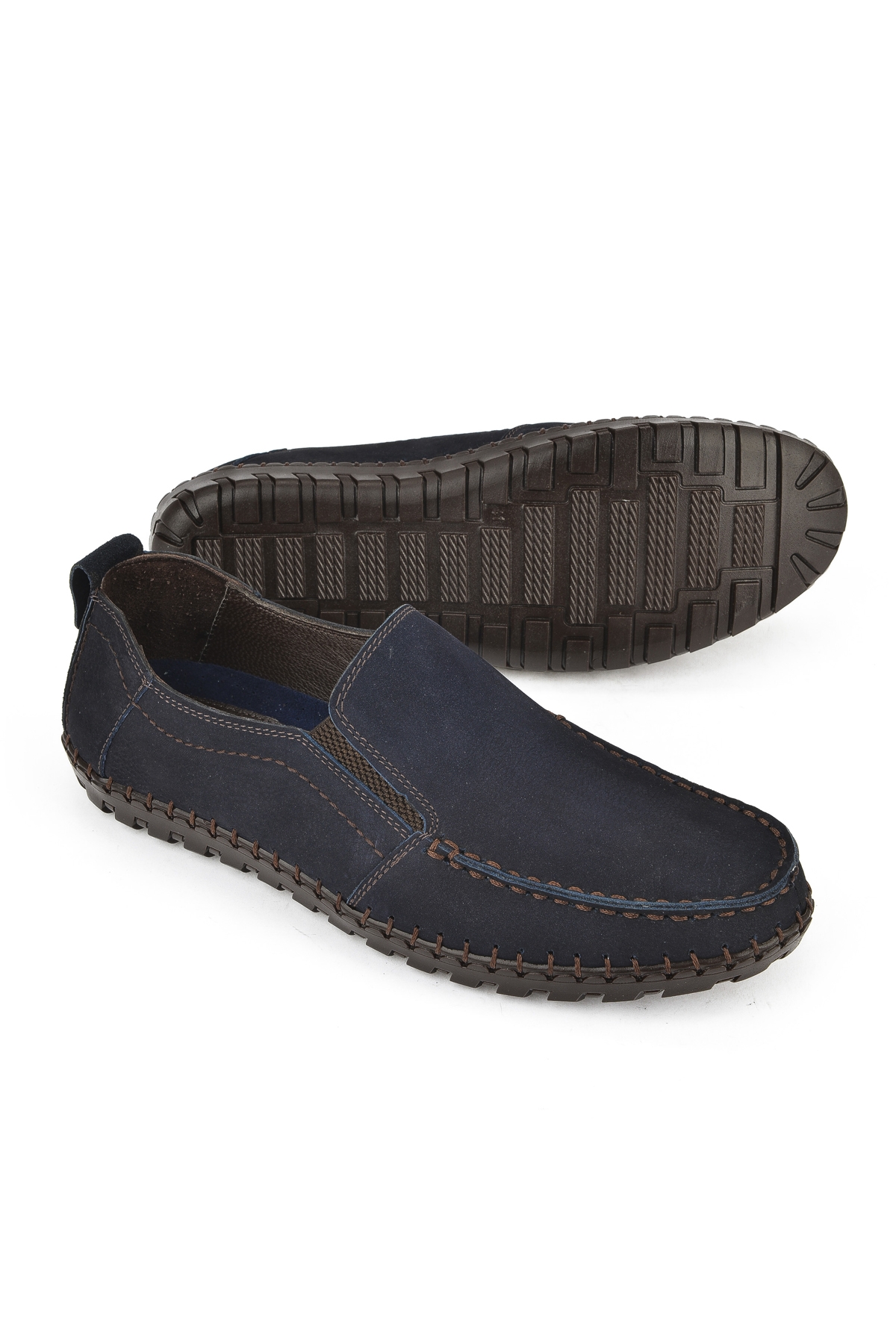 Erkek Hakiki Deri Ayakkabı 1511040ZY182312 Lacivert - Görsel 5