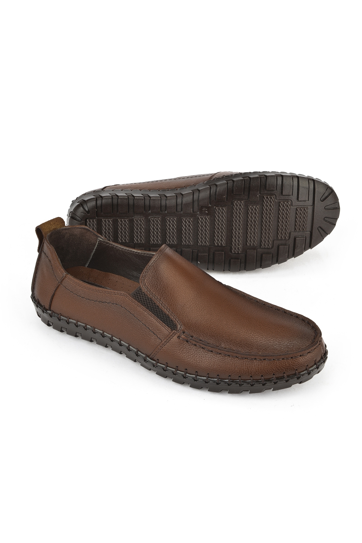 Erkek Hakiki Deri Ayakkabı 1511040ZY18231 Taba - Görsel 5