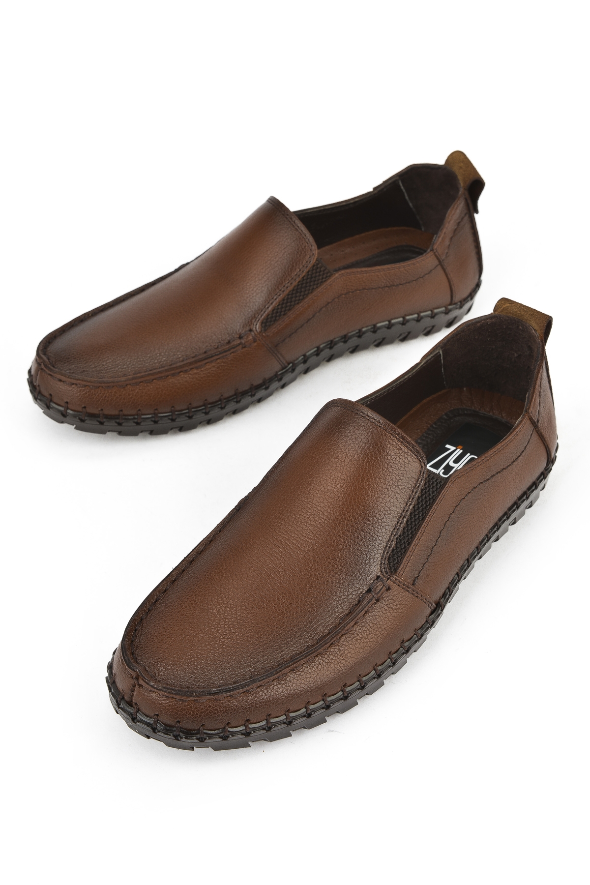 Erkek Hakiki Deri Ayakkabı 1511040ZY18231 Taba - Görsel 6