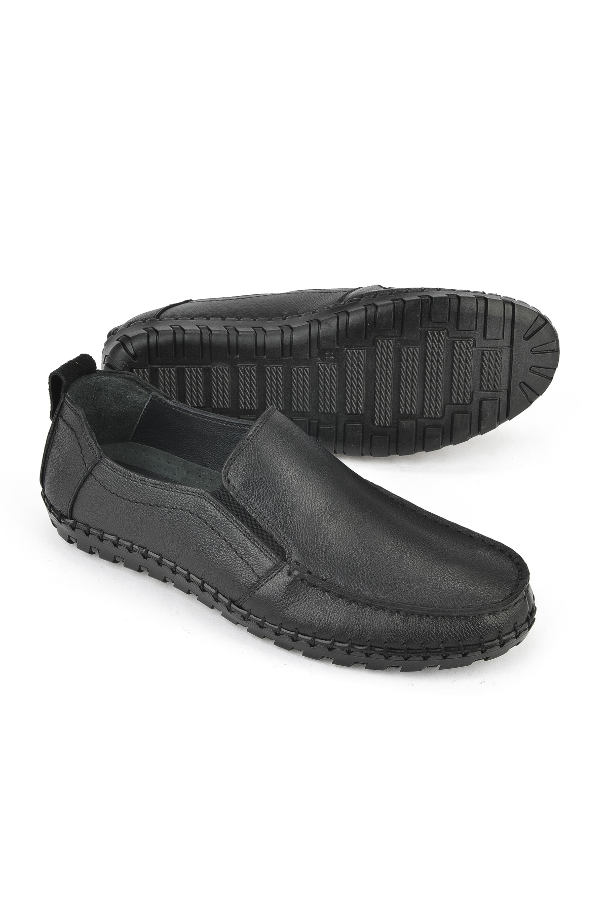 Erkek Hakiki Deri Ayakkabı 1511040ZY18231 Siyah - Görsel 5