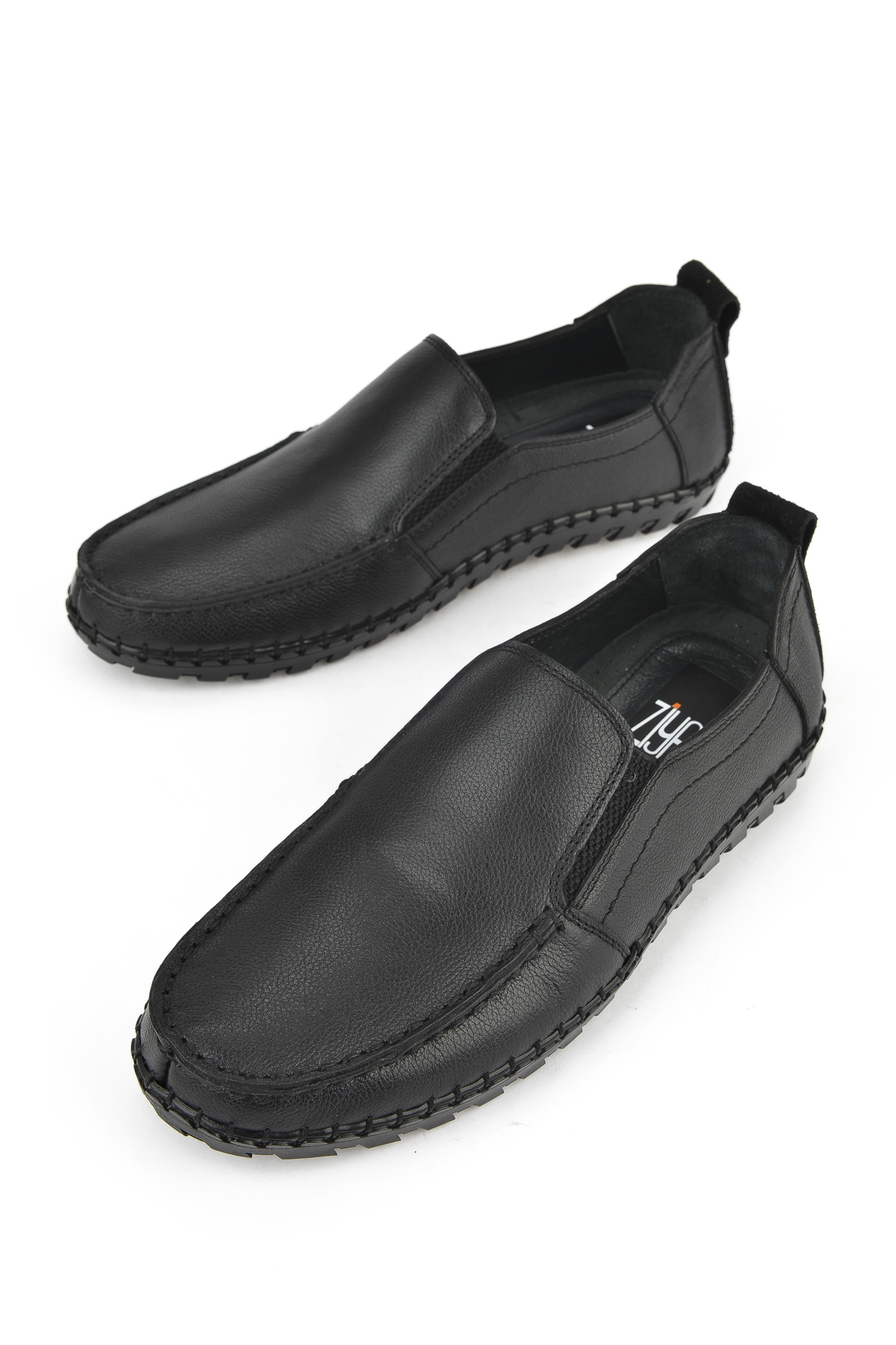 Erkek Hakiki Deri Ayakkabı 1511040ZY18231 Siyah - Görsel 6