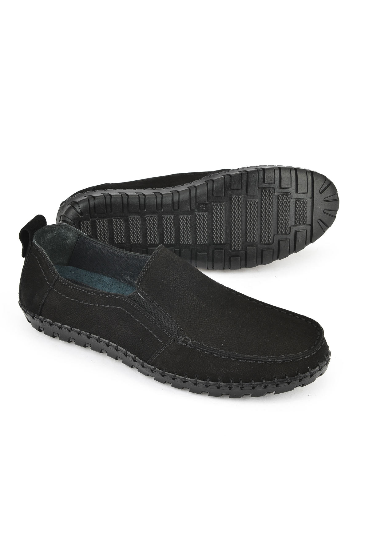 Erkek Hakiki Deri Ayakkabı 1511040ZY182312 Siyah - Görsel 5