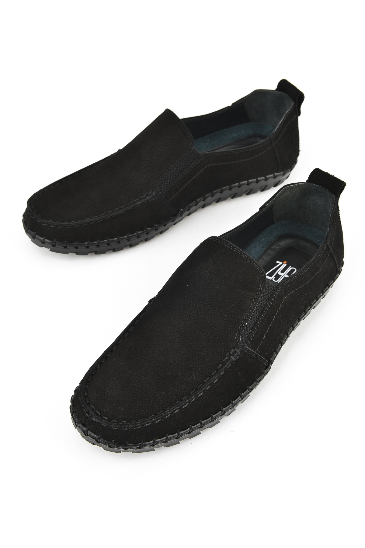 Erkek Hakiki Deri Ayakkabı 1511040ZY182312 Siyah - Görsel 6