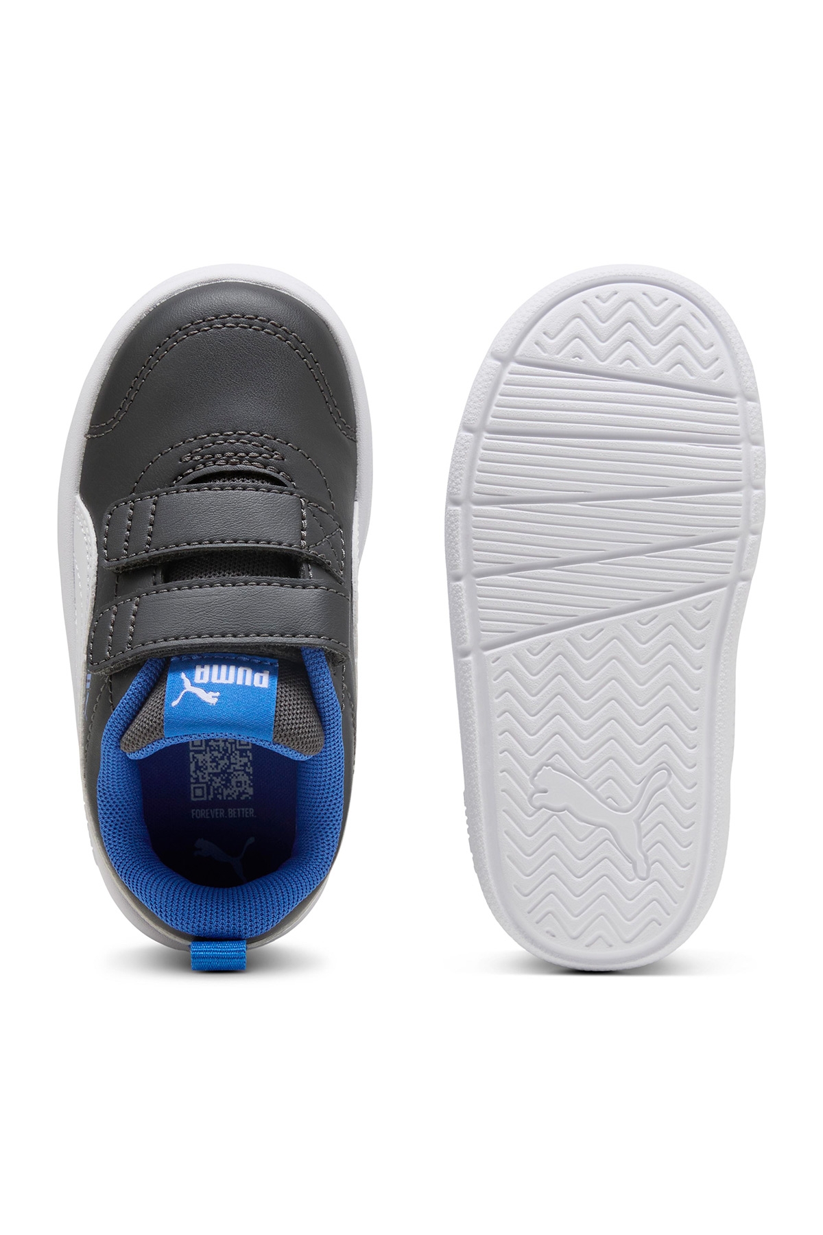 Courtflex V3 V Bebek Siyah Sneaker - Görsel 6