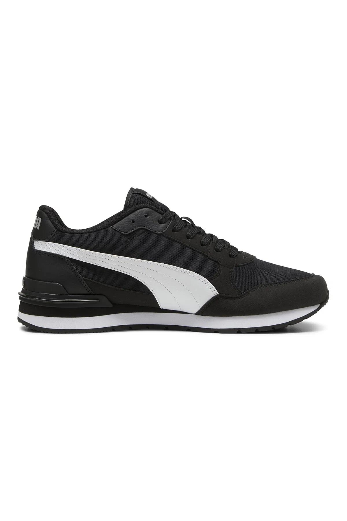 St Runner V4 Mesh Erkek Siyah Sneaker Ayakkabı 39966601 - Görsel 3