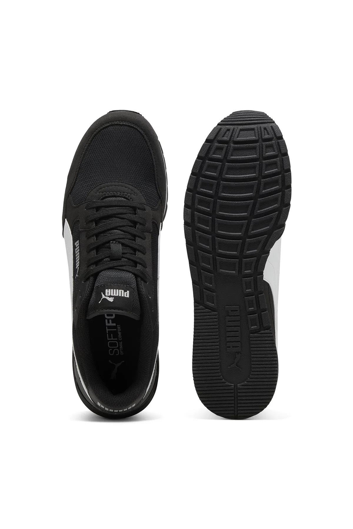 St Runner V4 Mesh Erkek Siyah Sneaker Ayakkabı 39966601 - Görsel 4