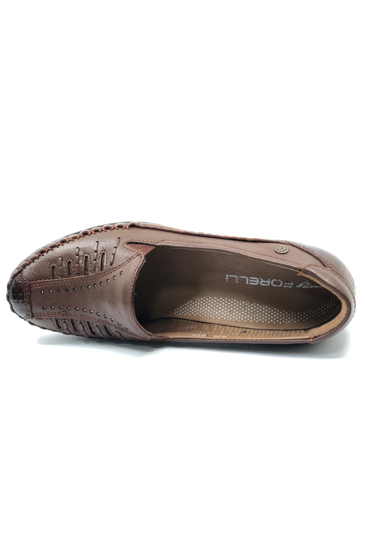 Sahra Hakiki Deri Ortopedik Comfort Kadın Casual Ayakkabı - Görsel 6