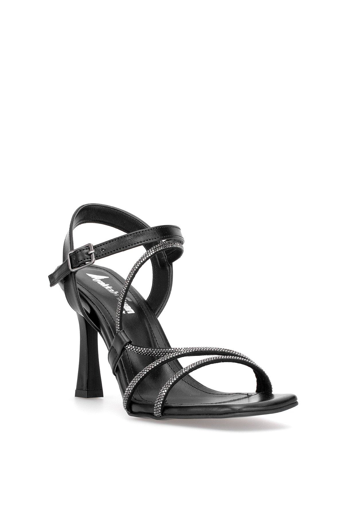 Elit MST1254M Kadın Klasik Topuklu ayakkabı Siyah - Görsel 3