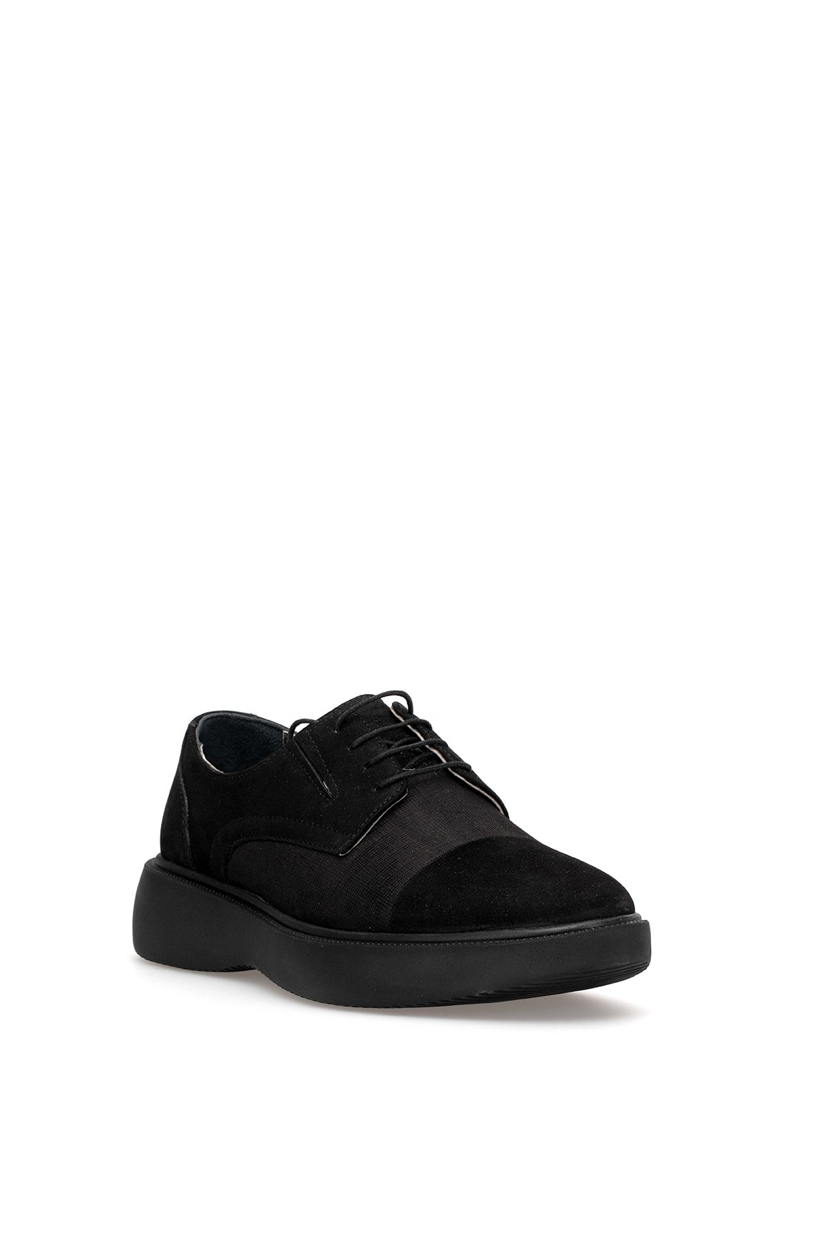 Elit SLGLD620N Erkek Hakiki Deri Casual Ayakkabı Siyah - Görsel 3