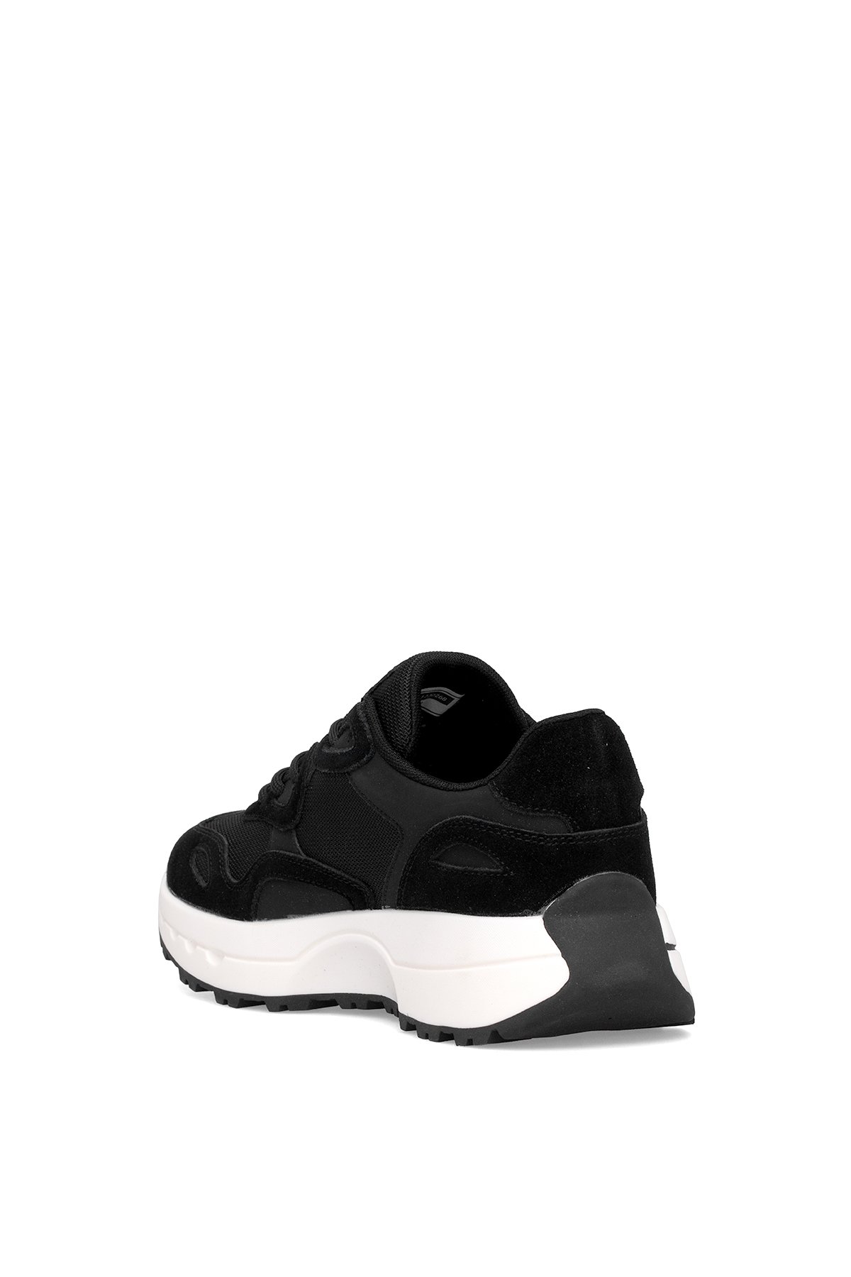 112230268 Graham Erkek Hakiki Deri Klasik Sneaker Siyah - Görsel 5