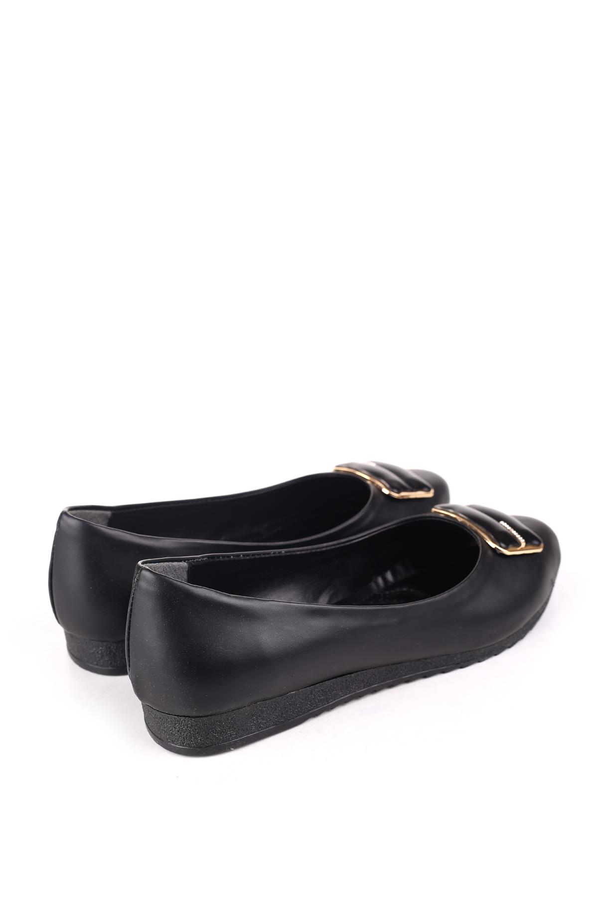 YS6074 Kadın Rahat Taban Günlük Babet Ayakkabı - Görsel 5