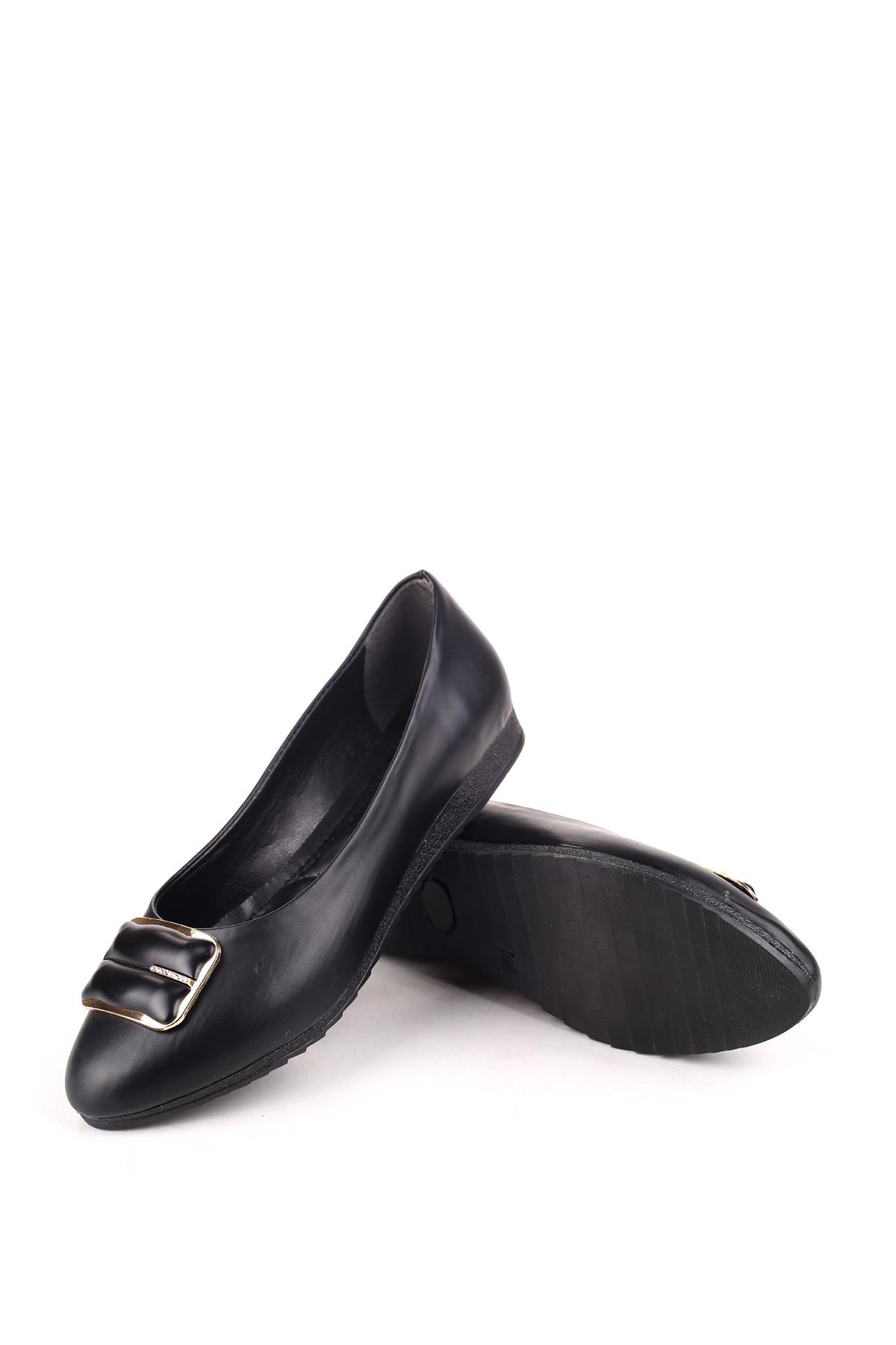 YS6074 Kadın Rahat Taban Günlük Babet Ayakkabı - Görsel 6