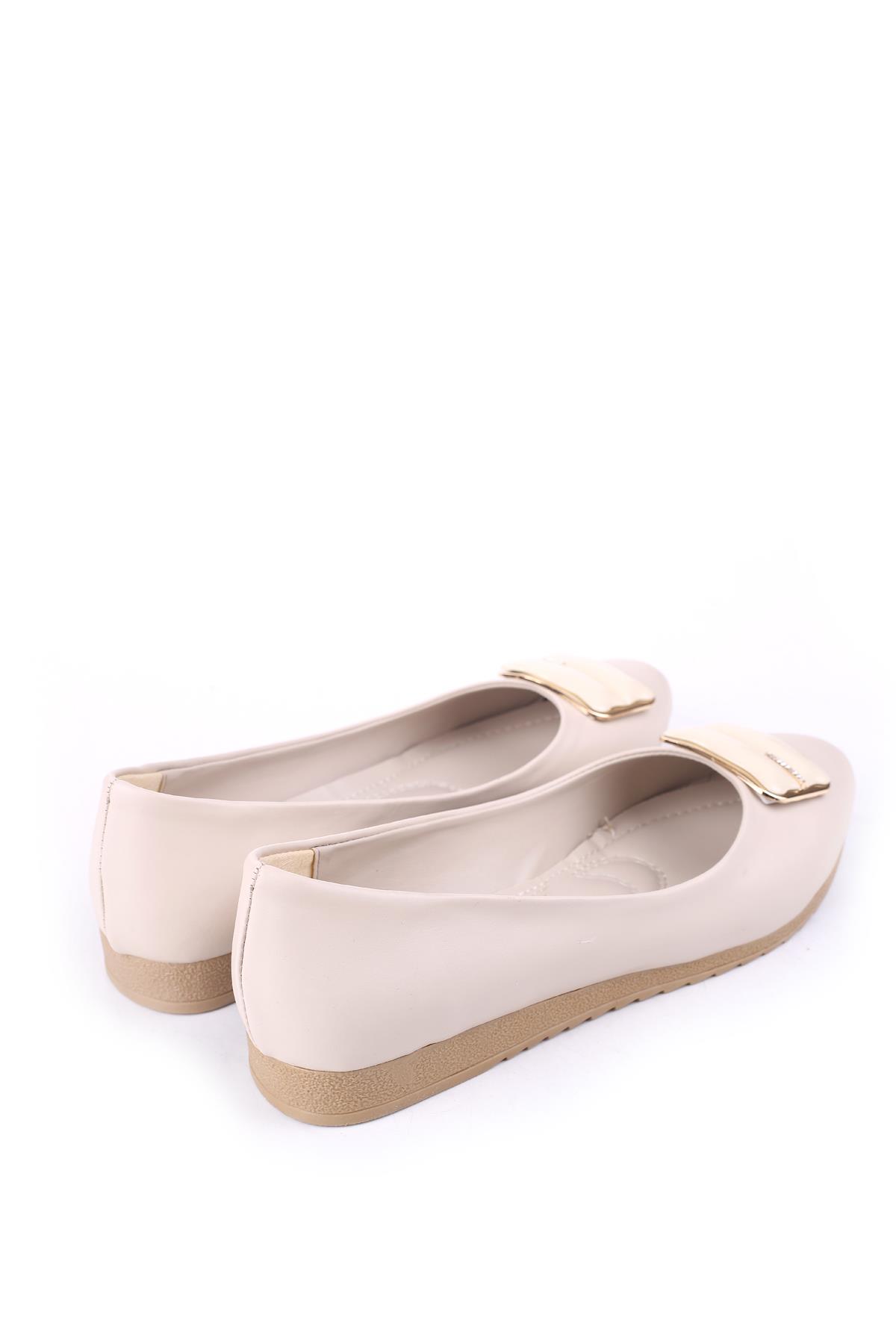 YS6074 Kadın Rahat Taban Günlük Babet Ayakkabı - Görsel 5