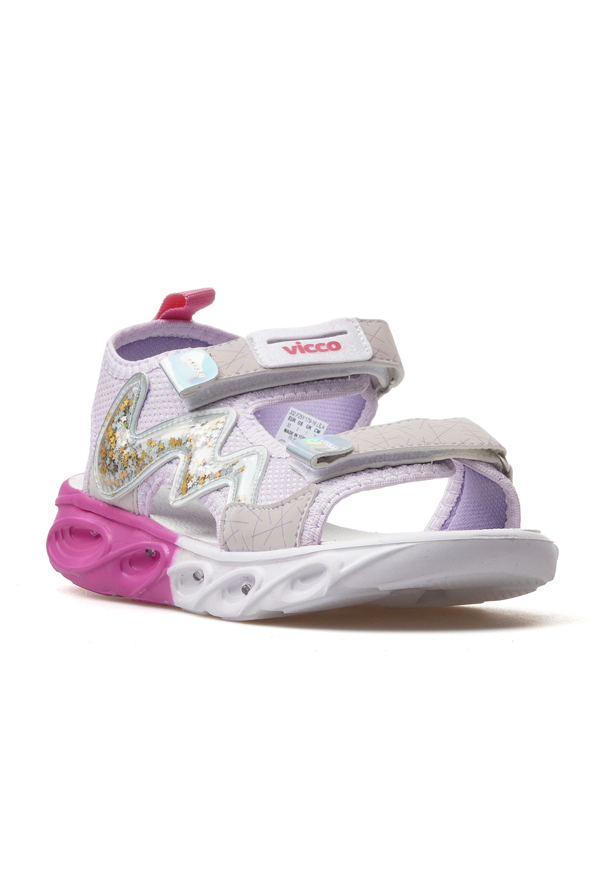 Legendy Kız Çocuk Hafif Işıklı Sandalet 25y 332.179 Pk Lila - Görsel 5