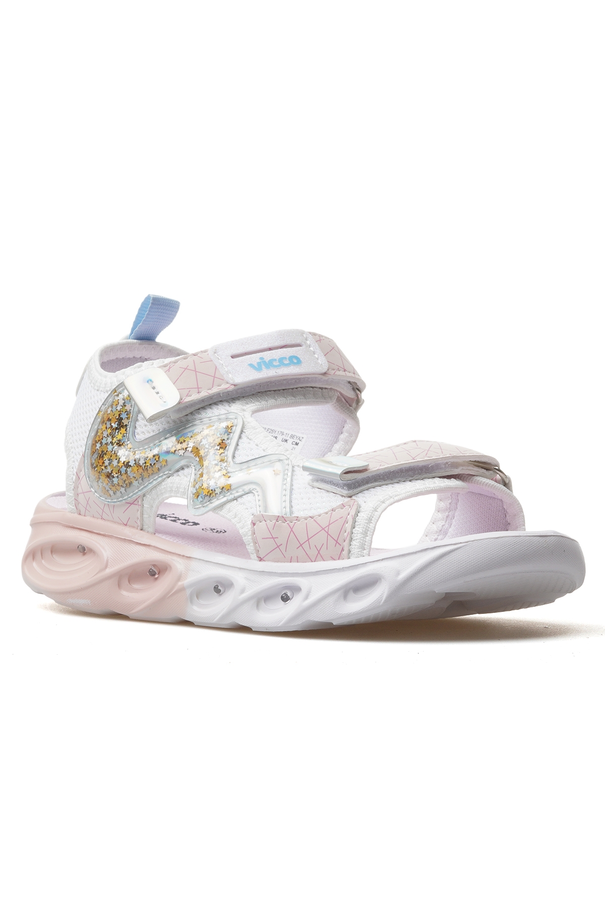 Legendy Kız Çocuk Hafif Işıklı Sandalet 25y 332.179 Pk Beyaz - Görsel 5