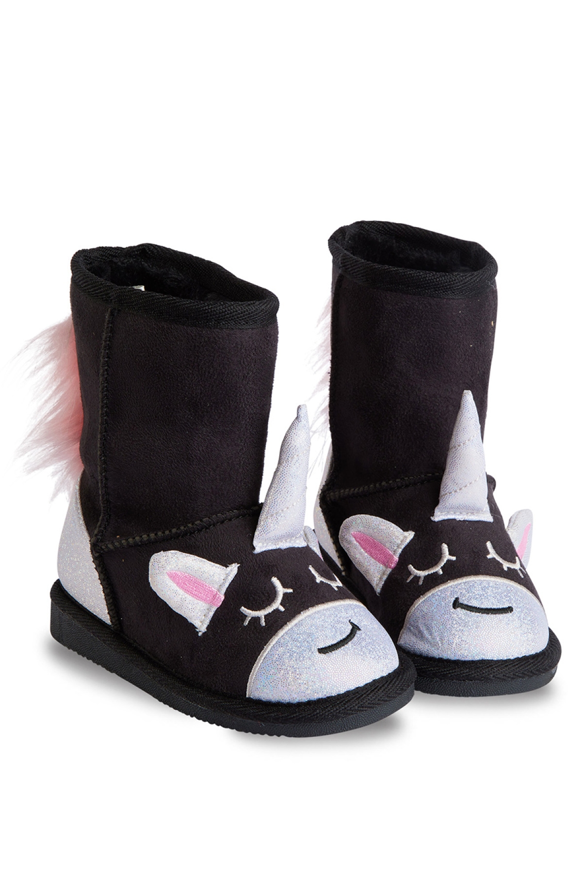 Siyah Unicorn Kız Çocuk Bot - Görsel 4