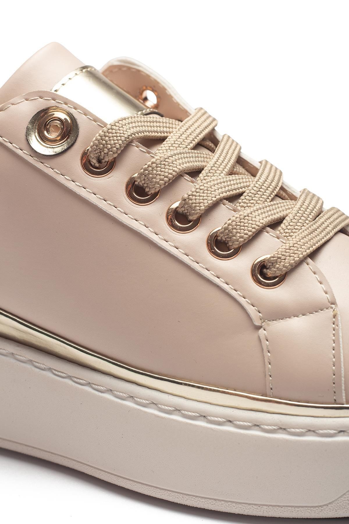 Kadın Günlük Kalın Taban Sneakers Spor Ayakkabı - Görsel 4