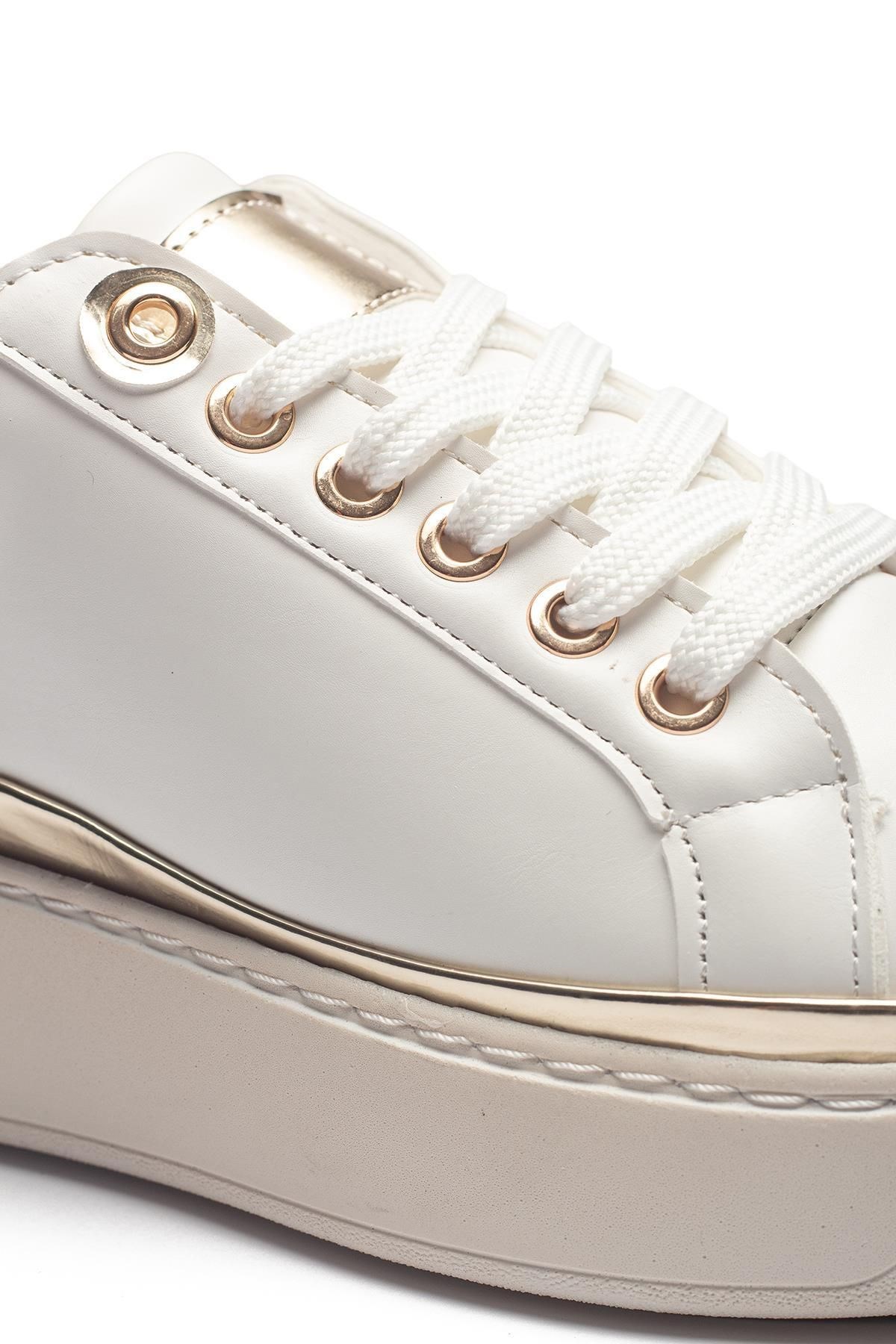 Kadın Günlük Kalın Taban Sneakers Spor Ayakkabı - Görsel 4