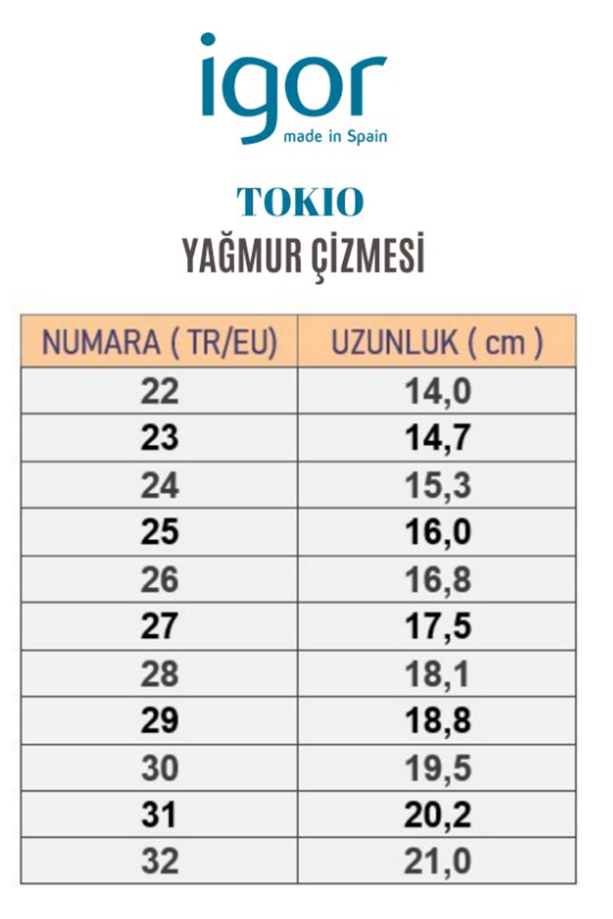 Tokio Çocuk Çizme - Görsel 7