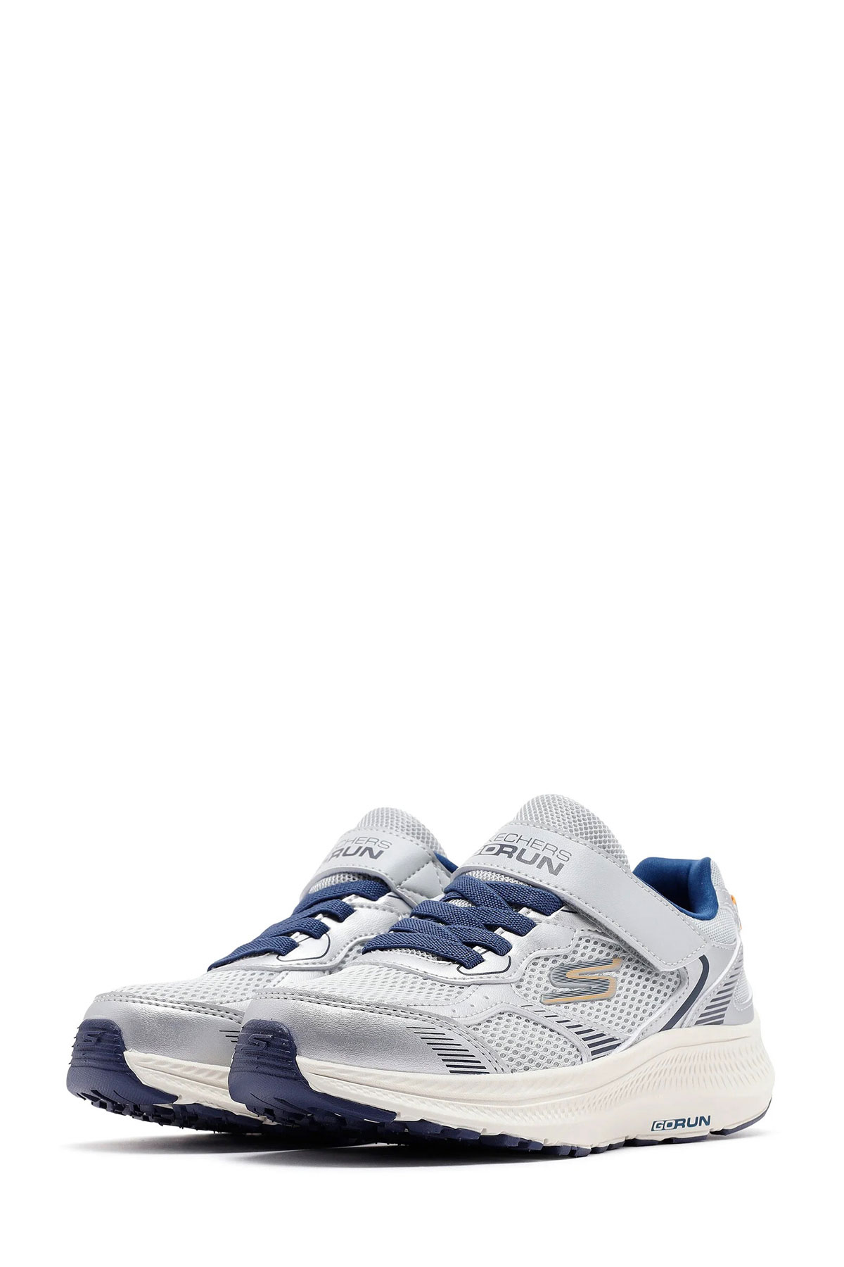 Skechers GO RUN CONSISTENT 2.0 Gümüş Erkek Çocuk Sneaker - Görsel 3