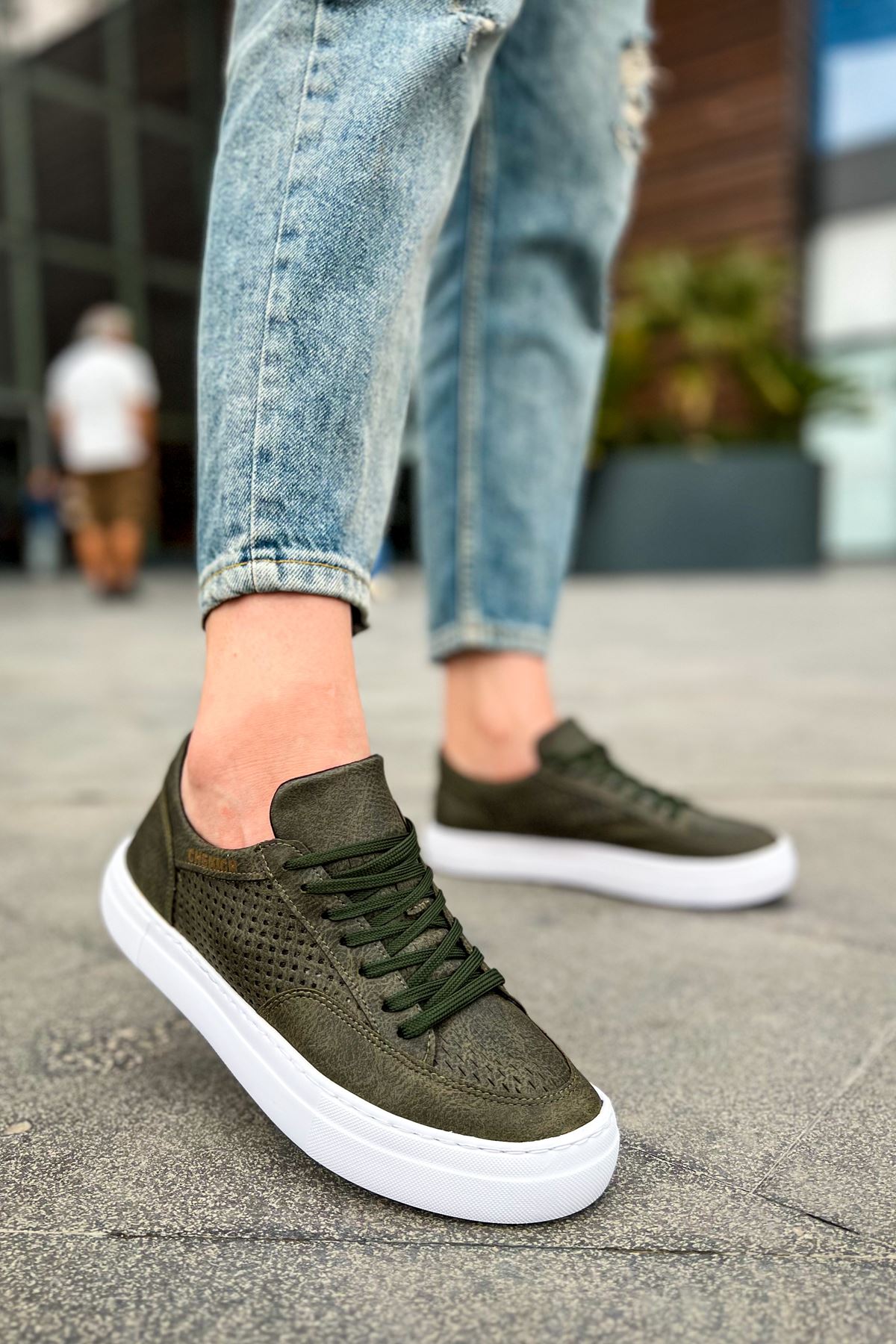 CH015 - CBT First Edition Erkek Ayakkabı HAKI - Görsel 2